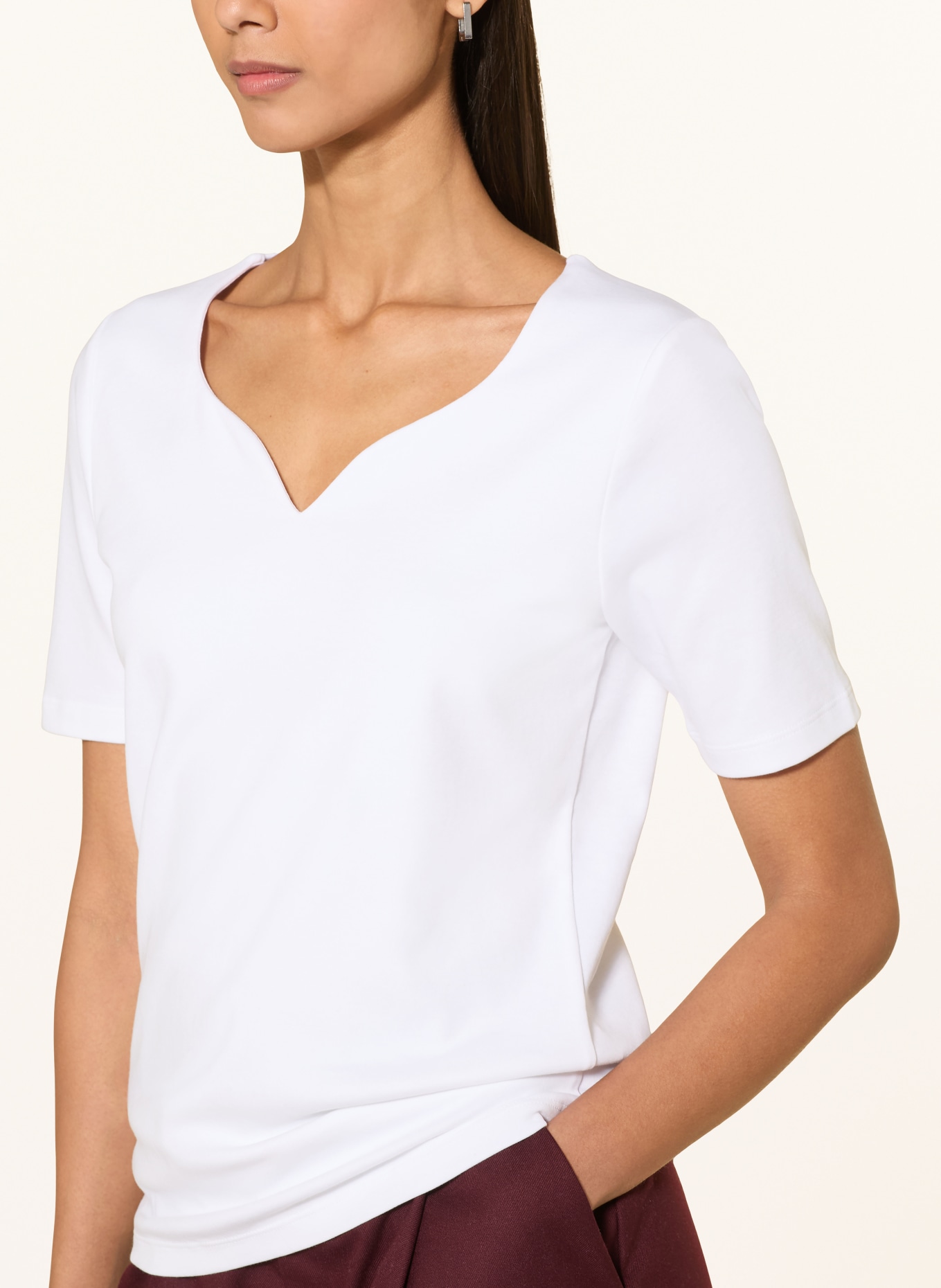 efixelle T-shirt: WHITE