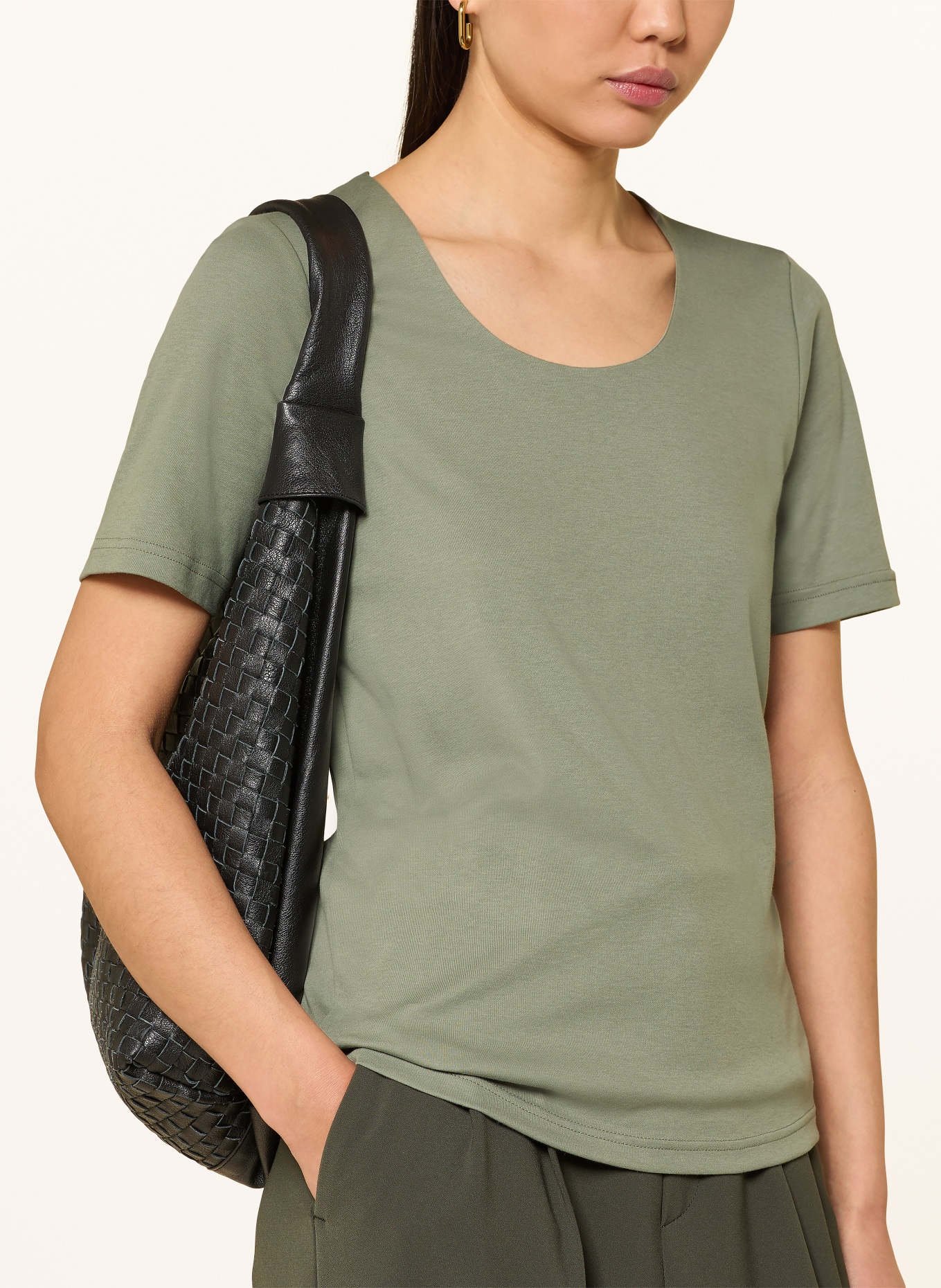efixelle T-shirt: KHAKI