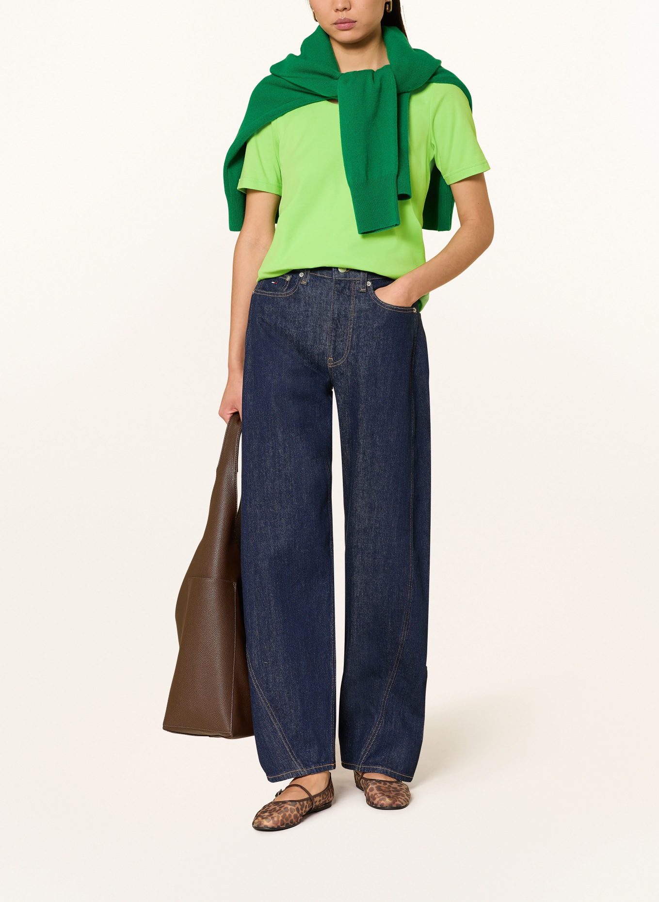 efixelle tričko: NEONOVĚ ZELENÁ