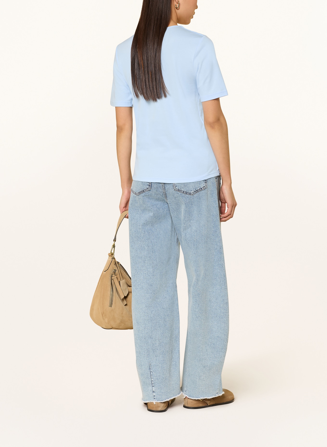 efixelle T-shirt: LIGHT BLUE