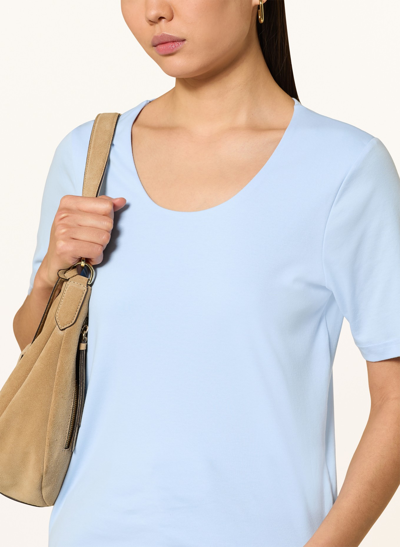efixelle T-shirt: LIGHT BLUE