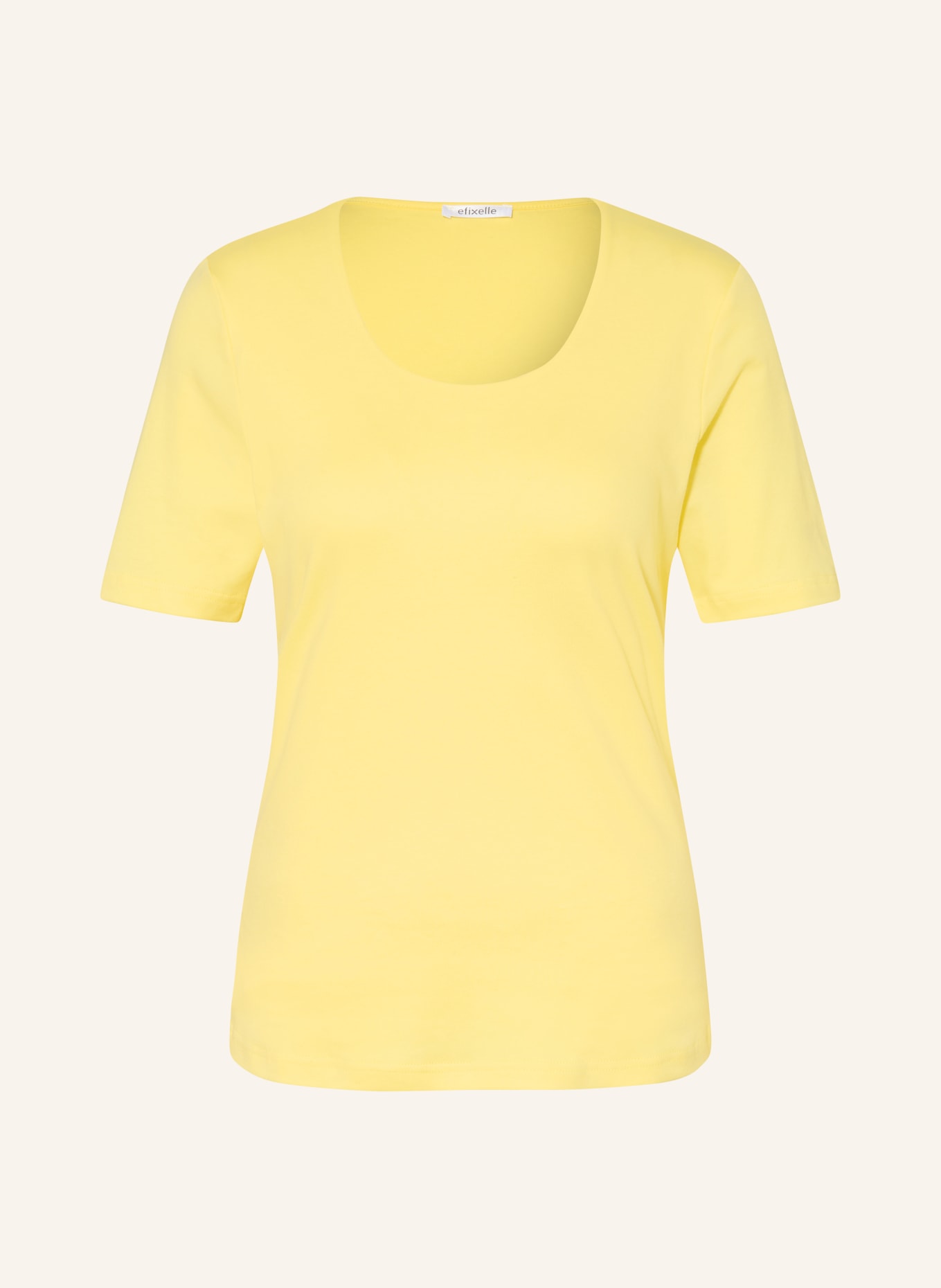 efixelle T-shirt: YELLOW