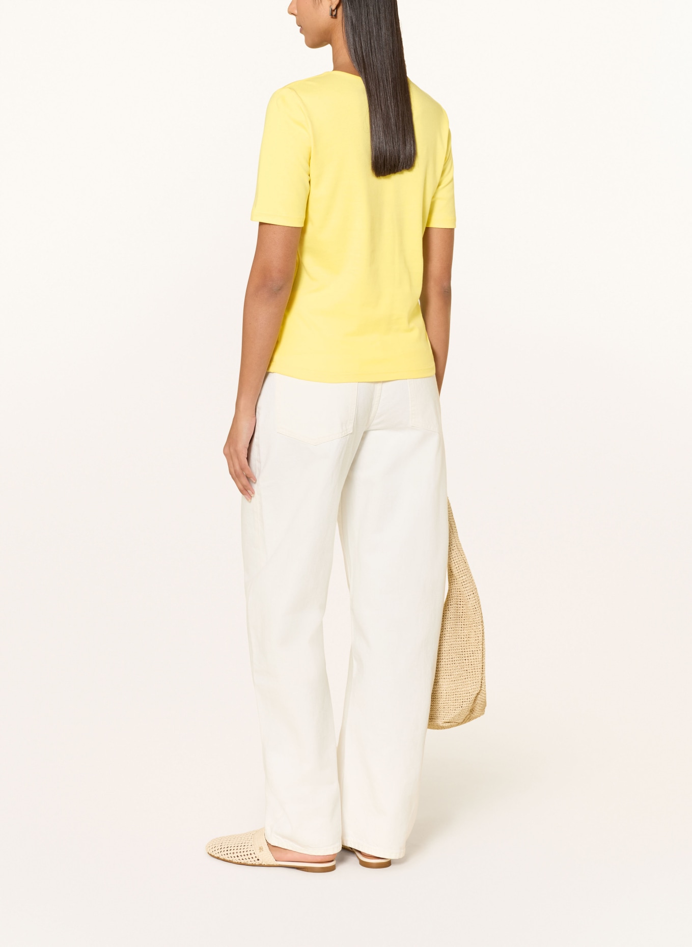 efixelle T-shirt: YELLOW