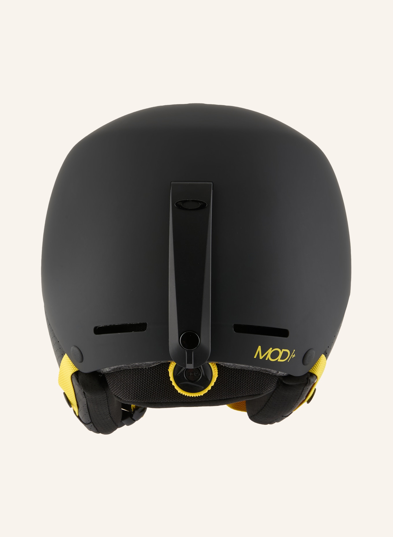 OAKLEY MOD1 R ski helmet (Y): BLACK / YELLOW