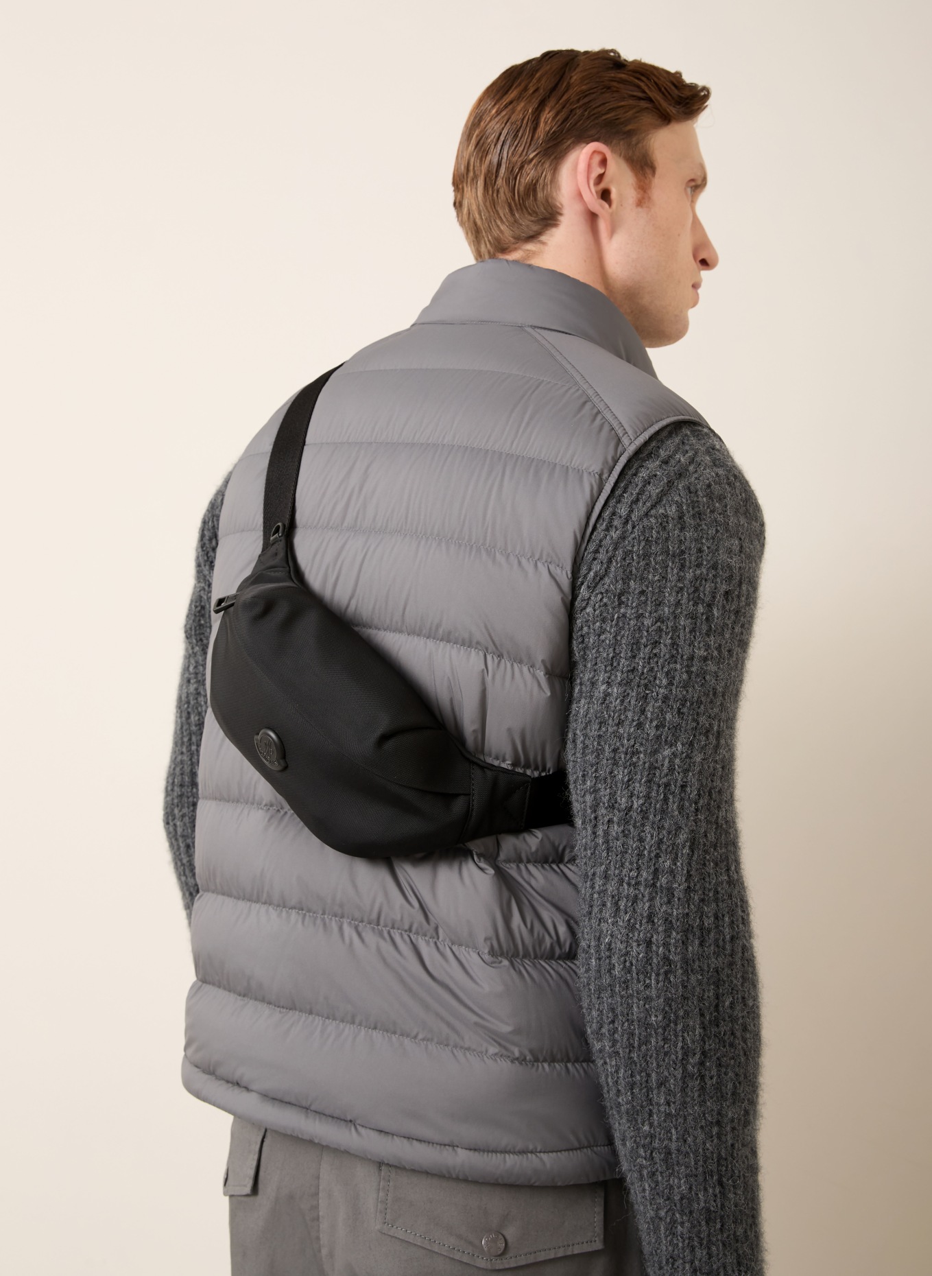 MONCLER Gürteltasche DURANCE: SCHWARZ