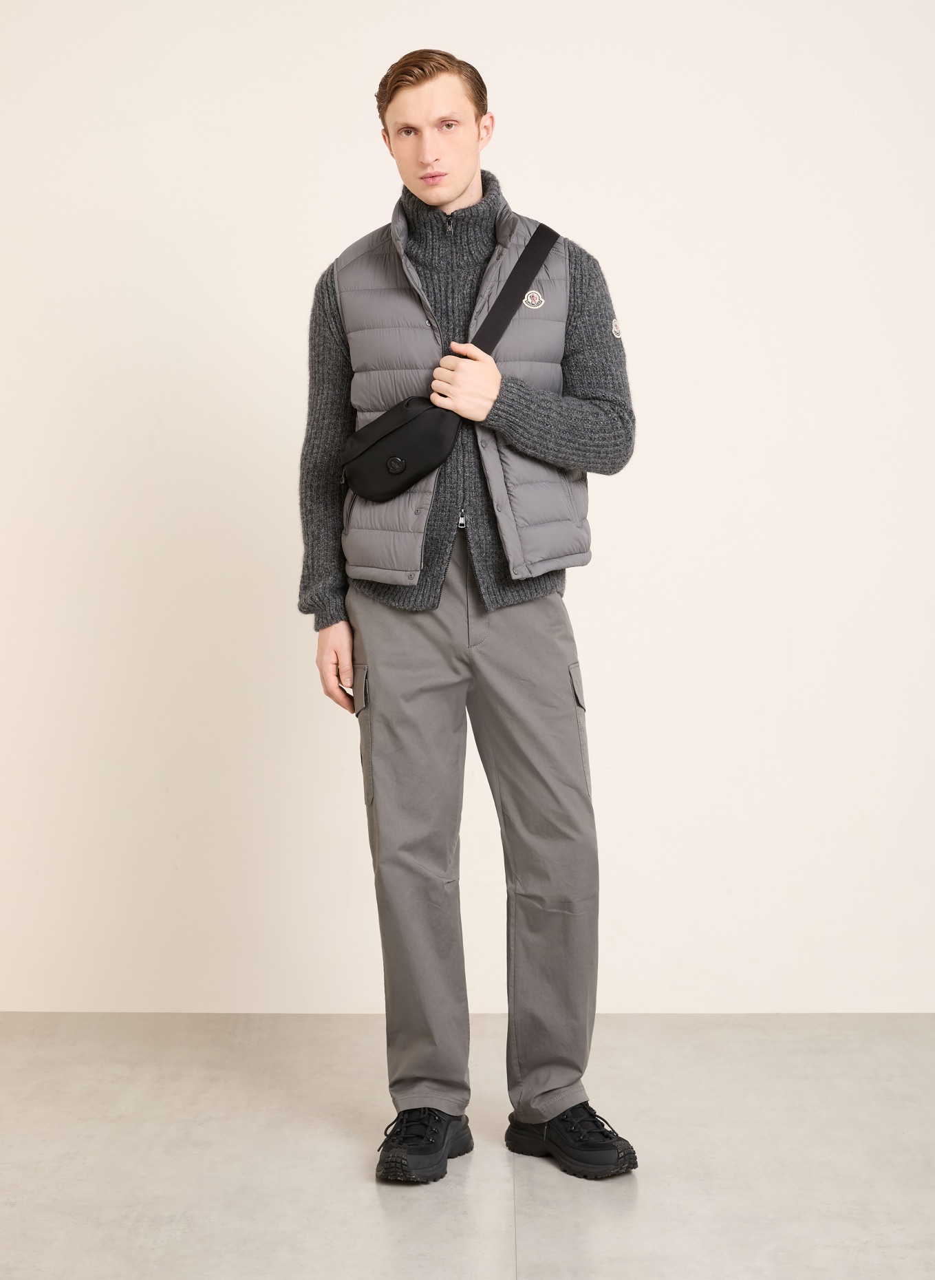 MONCLER Gürteltasche DURANCE: SCHWARZ