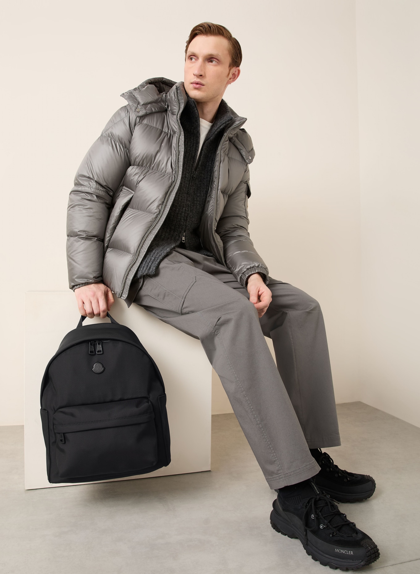 MONCLER Rucksack NEW PIERRICK: SCHWARZ