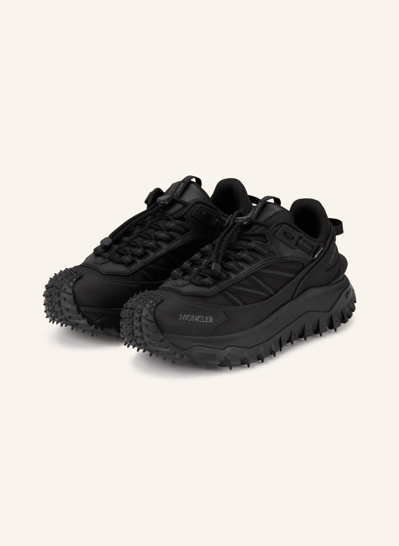 MONCLER Tenisky TRAILGRIP GTX: ČERNÁ