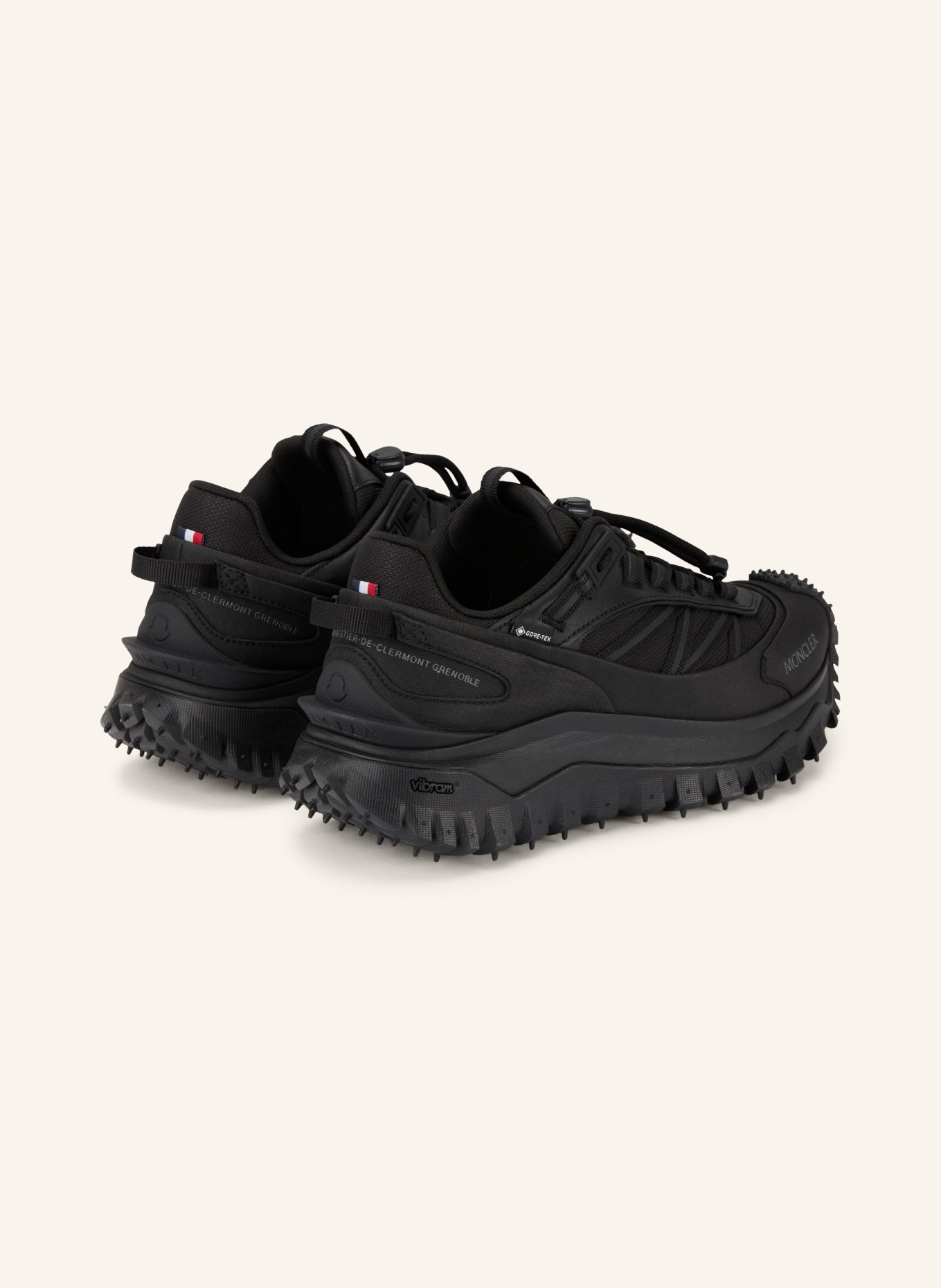 MONCLER Tenisky TRAILGRIP GTX: ČERNÁ