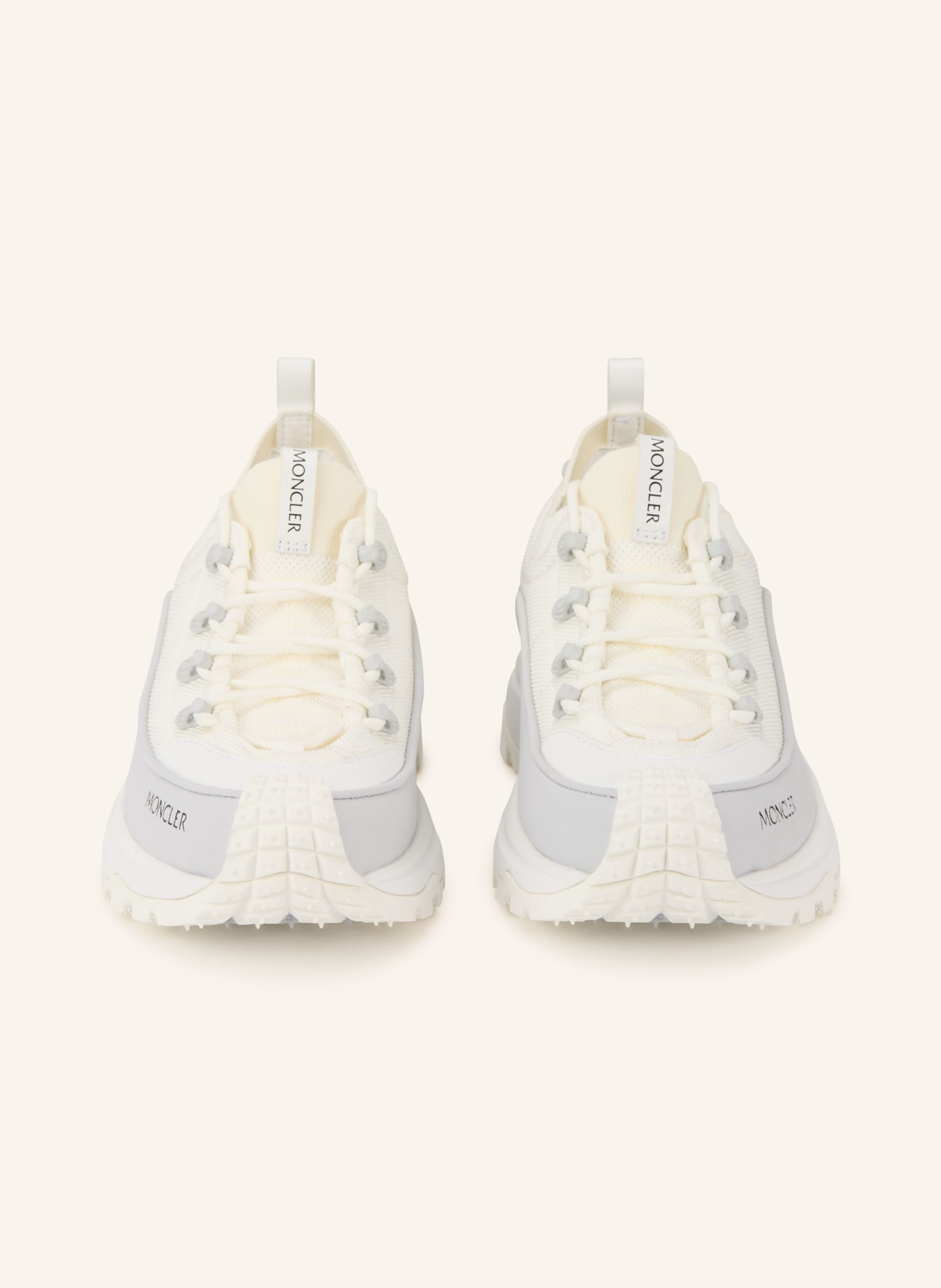 MONCLER Buty sportowe TRAILGRIP LITE3: KREMOWY / SZARY