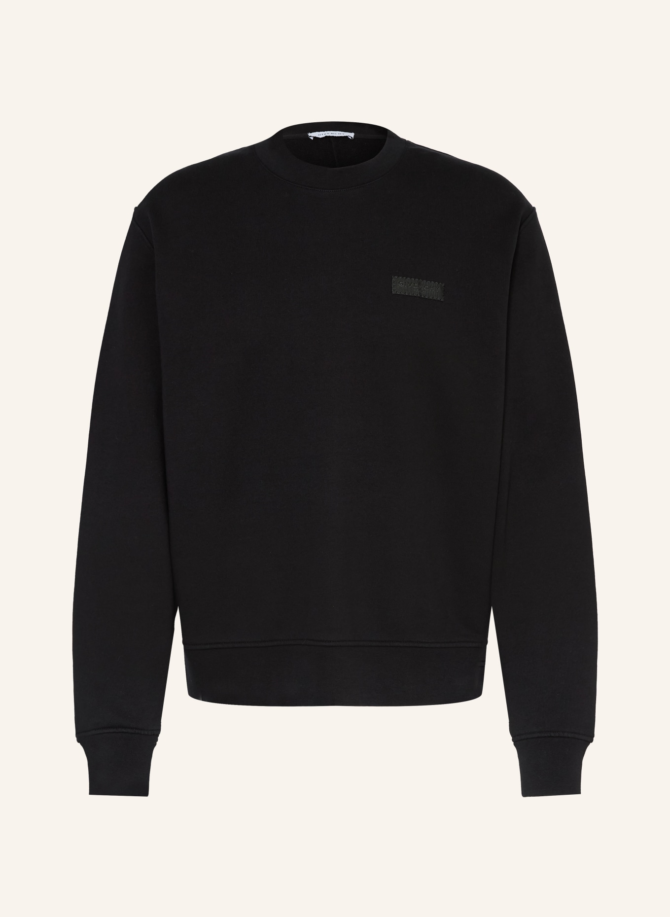 GIVENCHY mikina: ČERNÁ