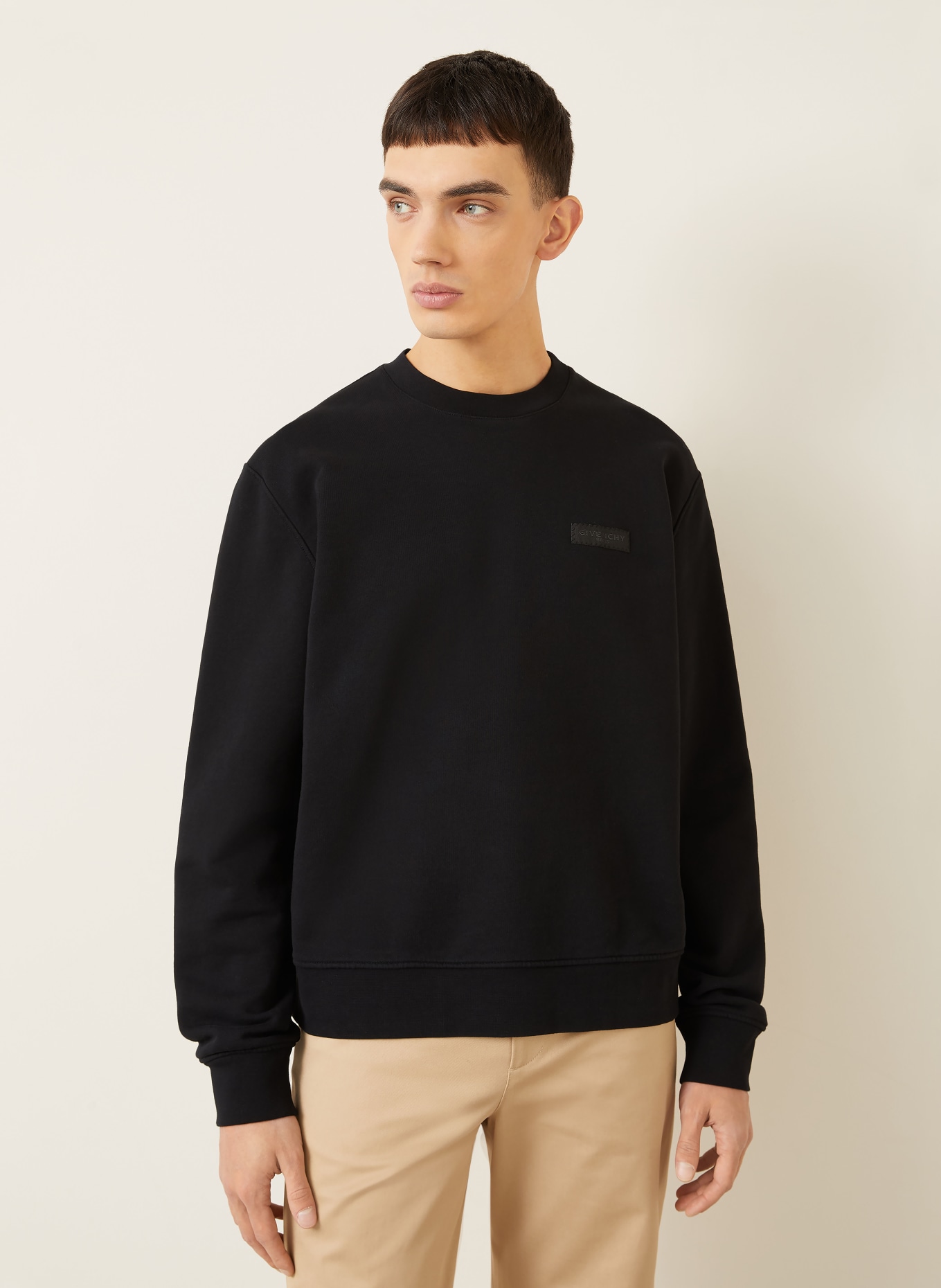 GIVENCHY mikina: ČERNÁ