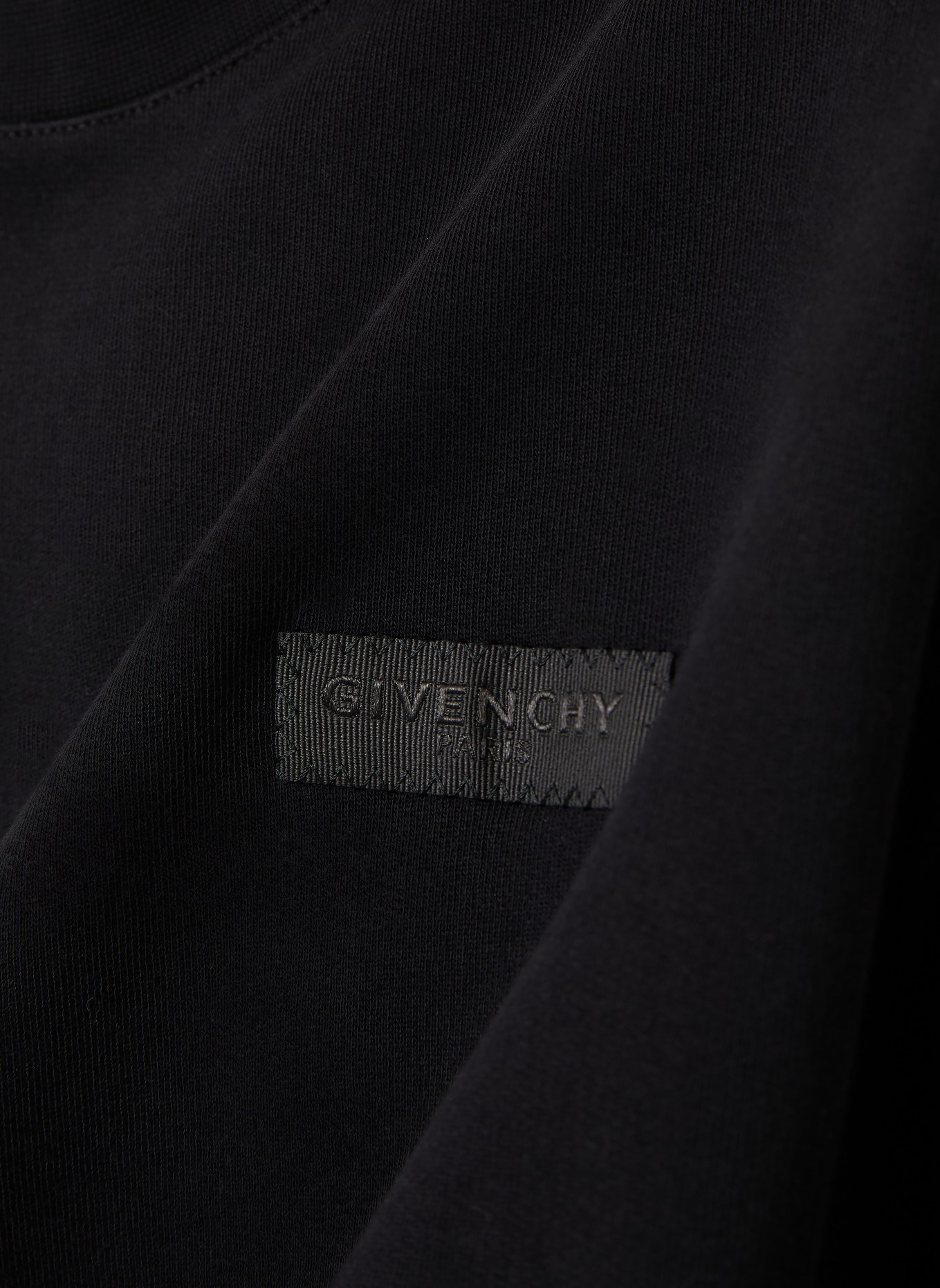 GIVENCHY mikina: ČERNÁ