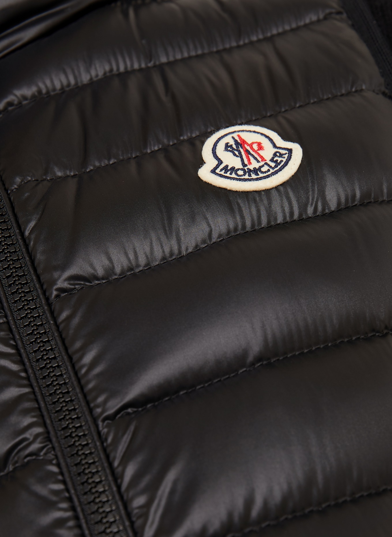MONCLER Daunenweste GLYGOSSE: SCHWARZ