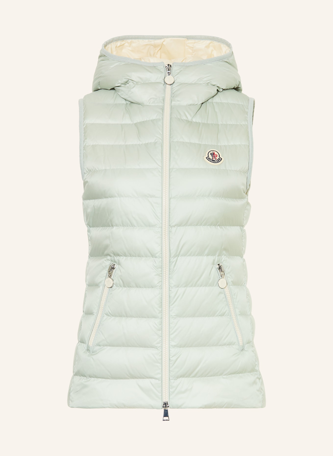 MONCLER Daunenweste GLYGOSSE: HELLGRÜN