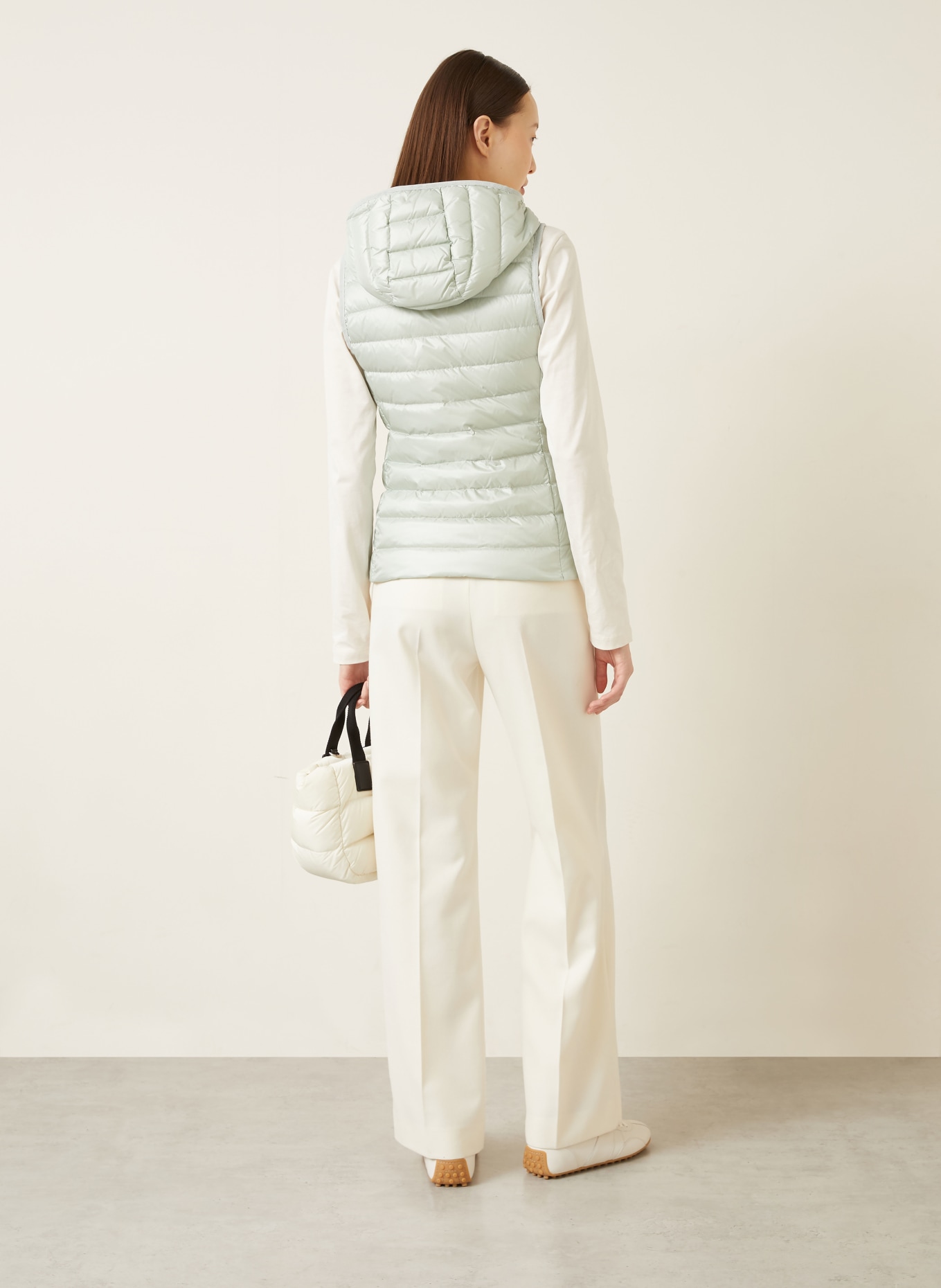 MONCLER Daunenweste GLYGOSSE: HELLGRÜN