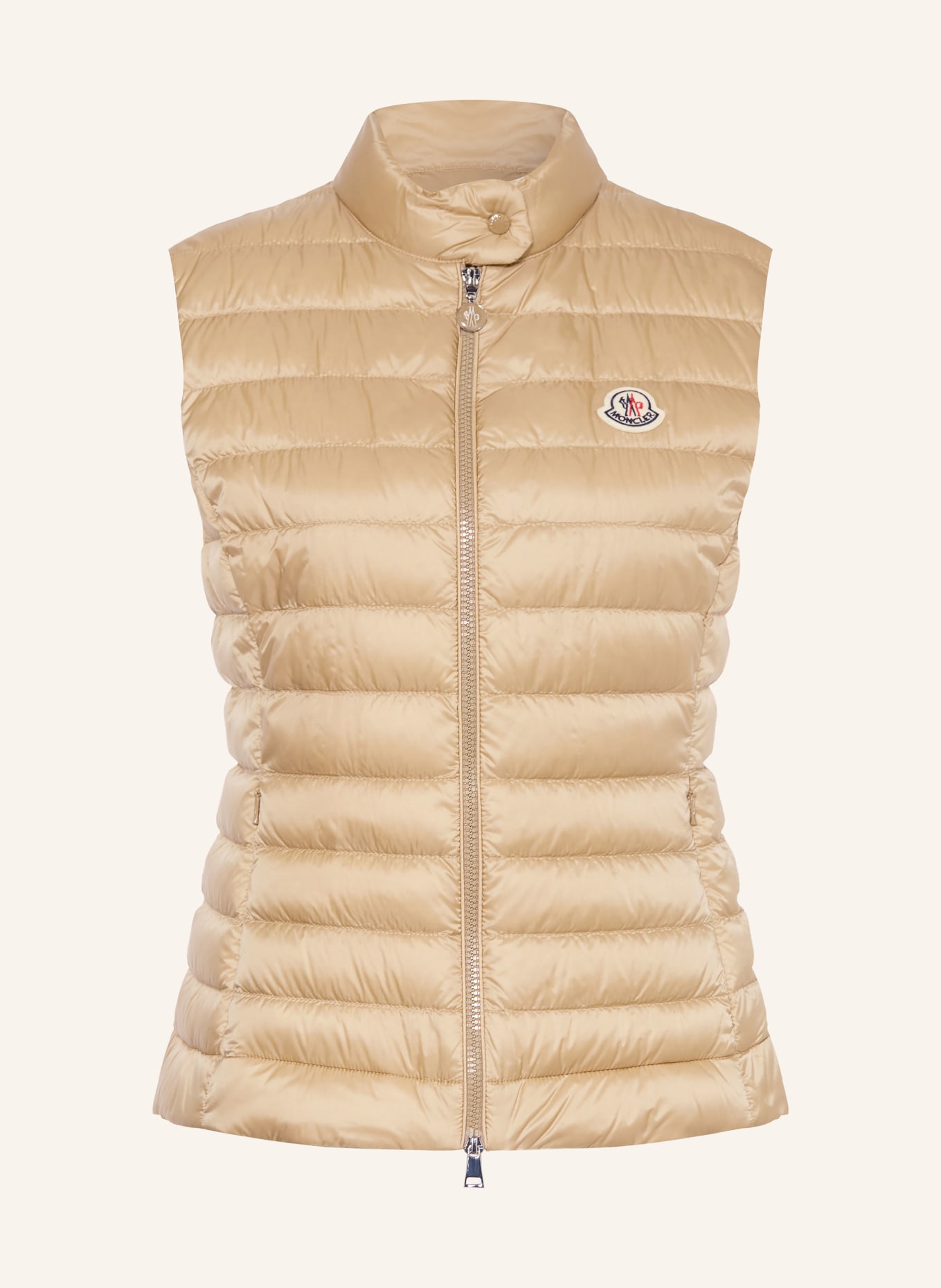 MONCLER Gilet en duvet IGENS: CHAMEAU