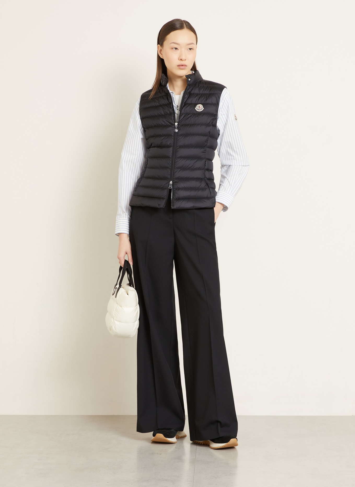 MONCLER Daunenweste IGENS: SCHWARZ