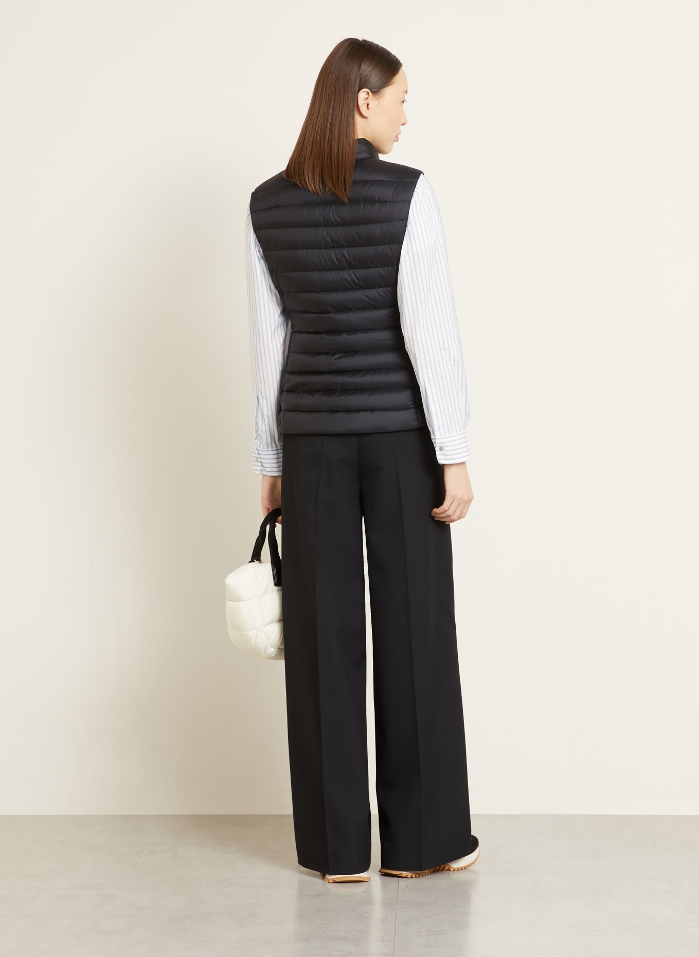 MONCLER Daunenweste IGENS: SCHWARZ