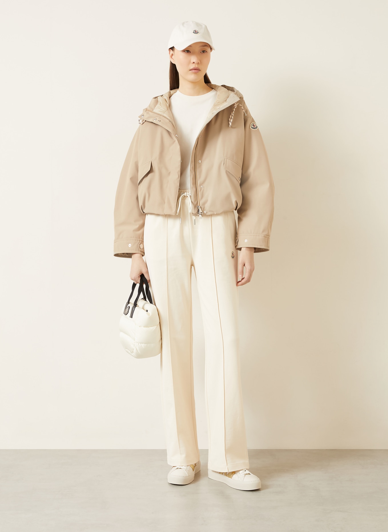 MONCLER Daunenjacke EUCALYPTUS: BEIGE