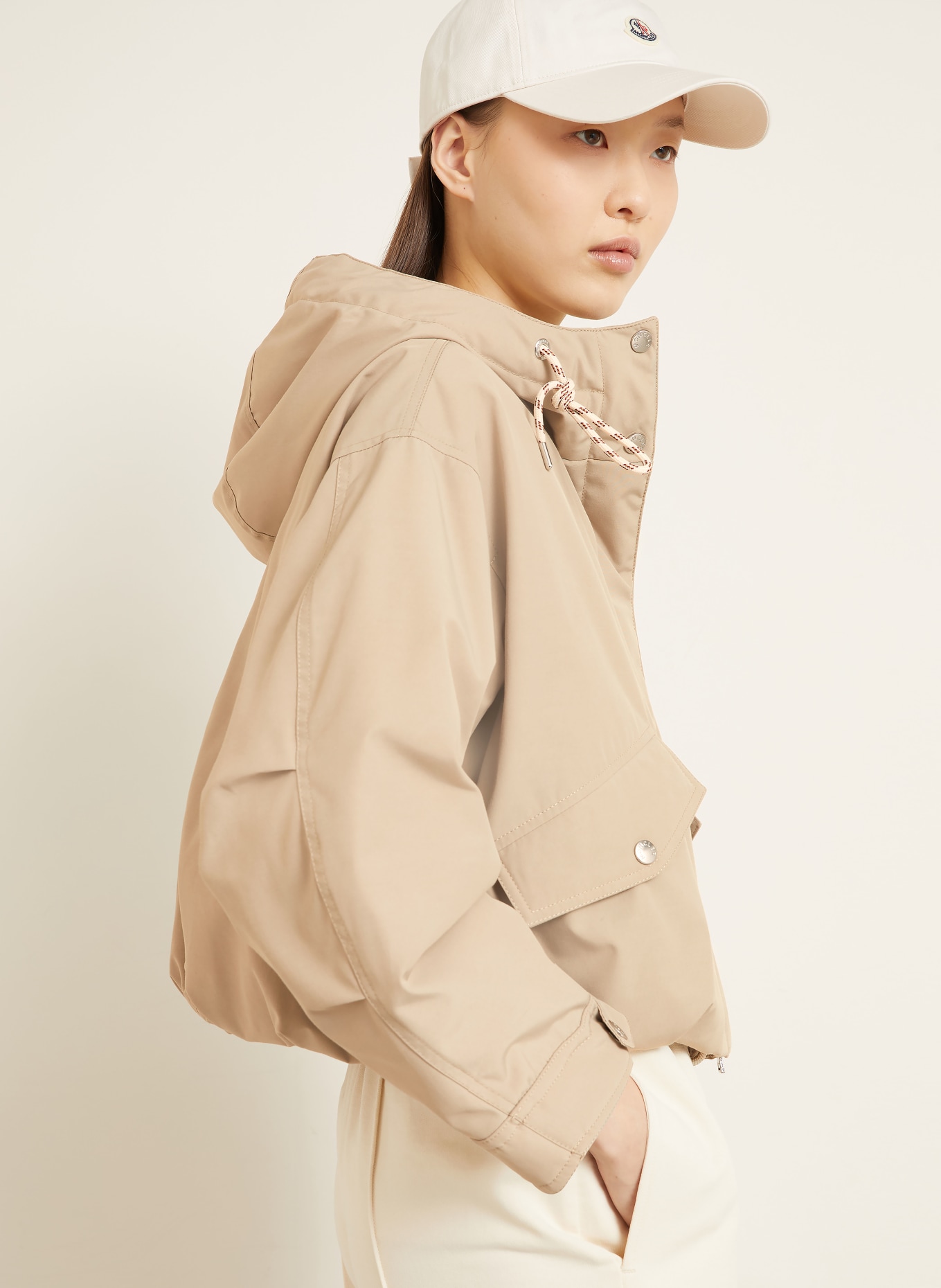 MONCLER Daunenjacke EUCALYPTUS: BEIGE