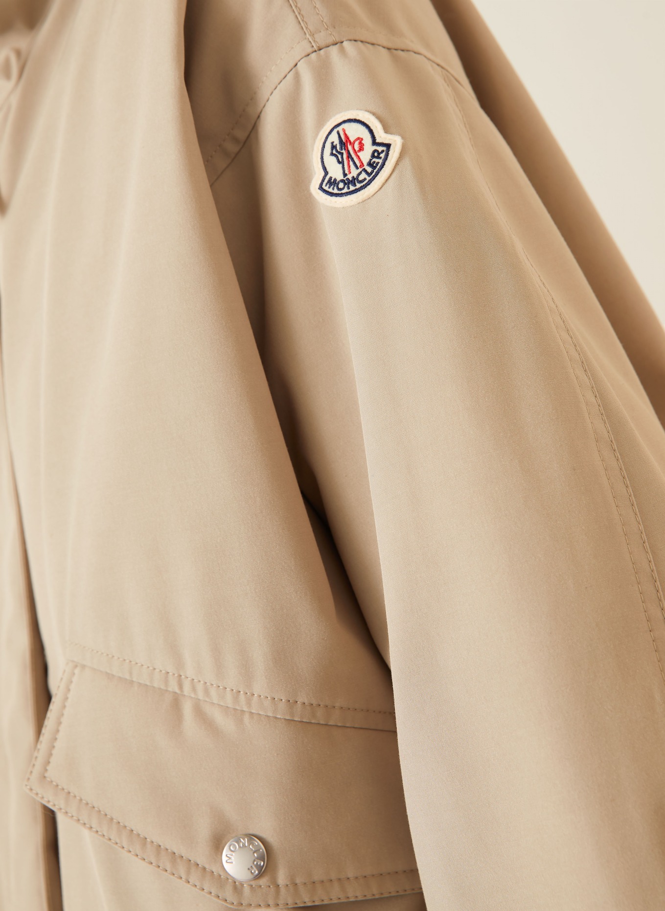 MONCLER Daunenjacke EUCALYPTUS: BEIGE