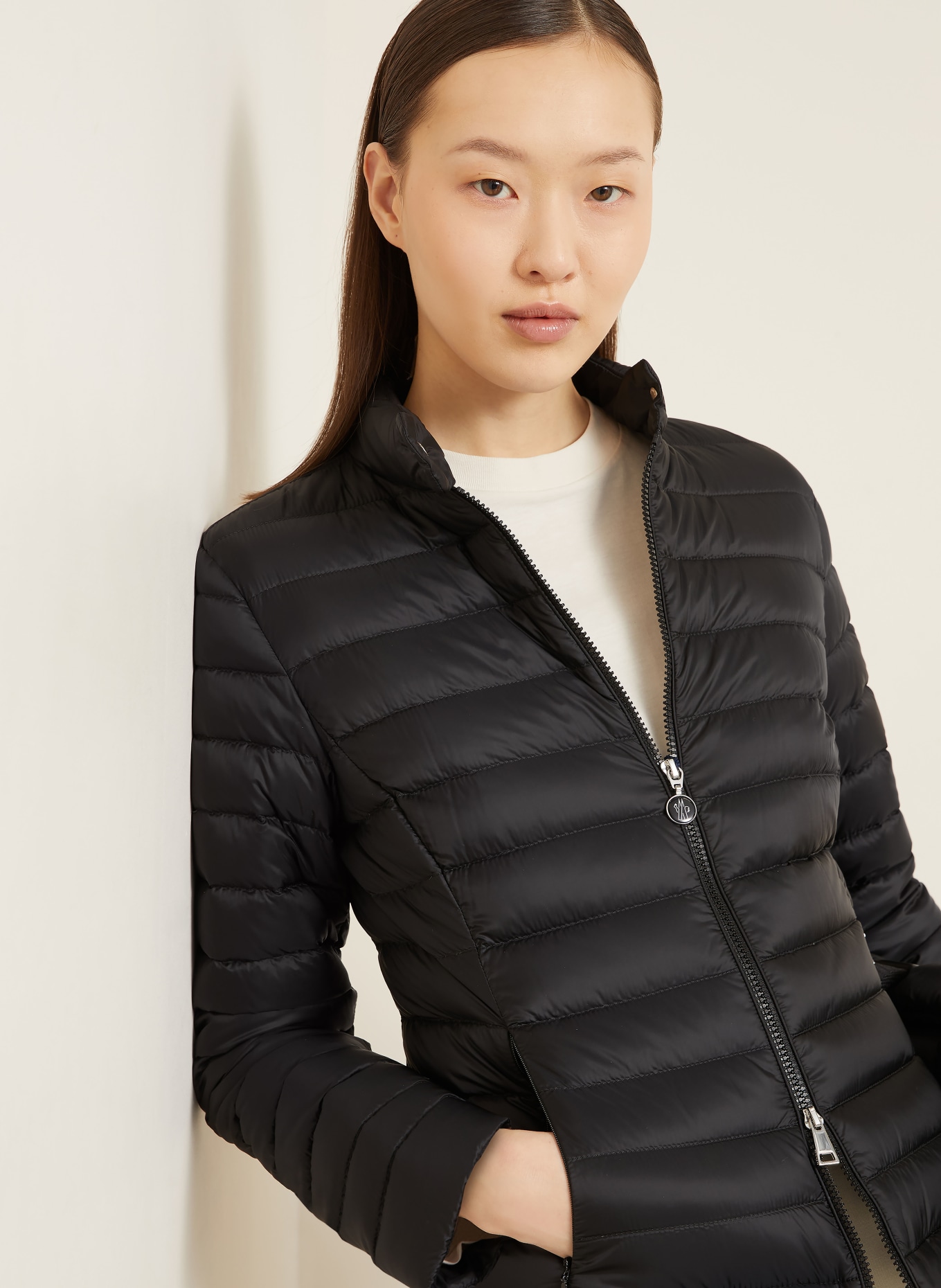MONCLER Daunenjacke IGELLE: SCHWARZ