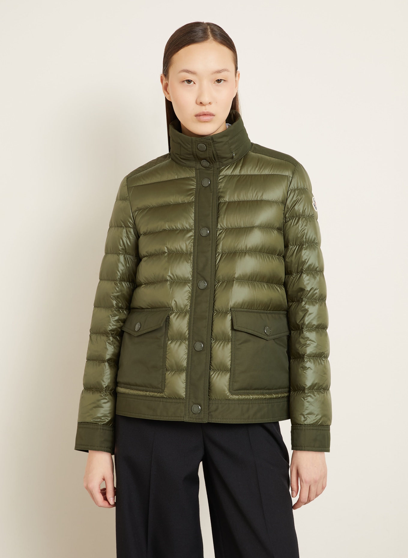 MONCLER Daunenjacke ORIGAN: DUNKELGRÜN