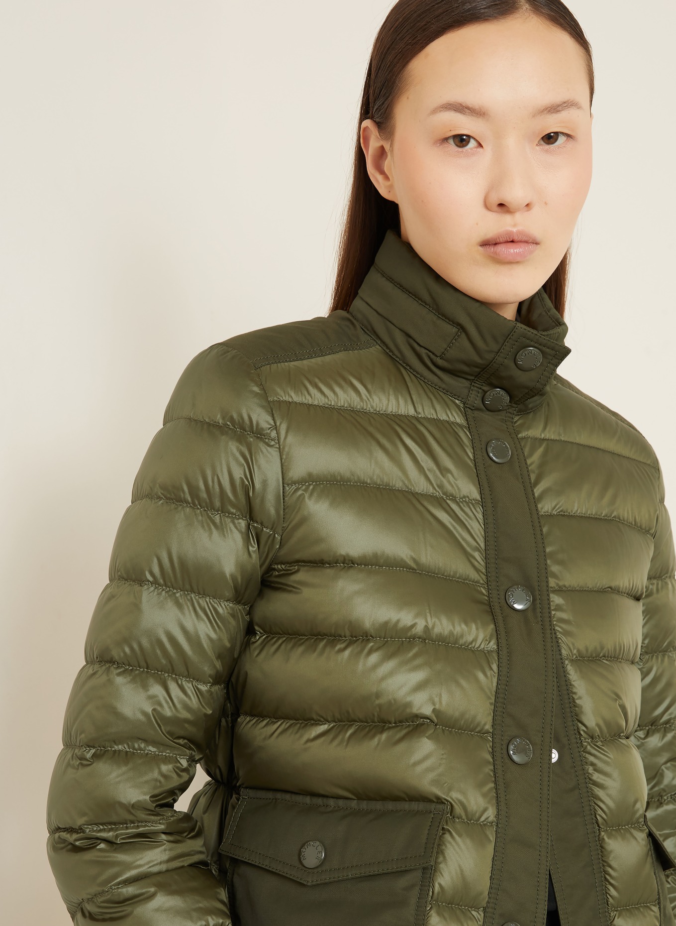 MONCLER Daunenjacke ORIGAN: DUNKELGRÜN