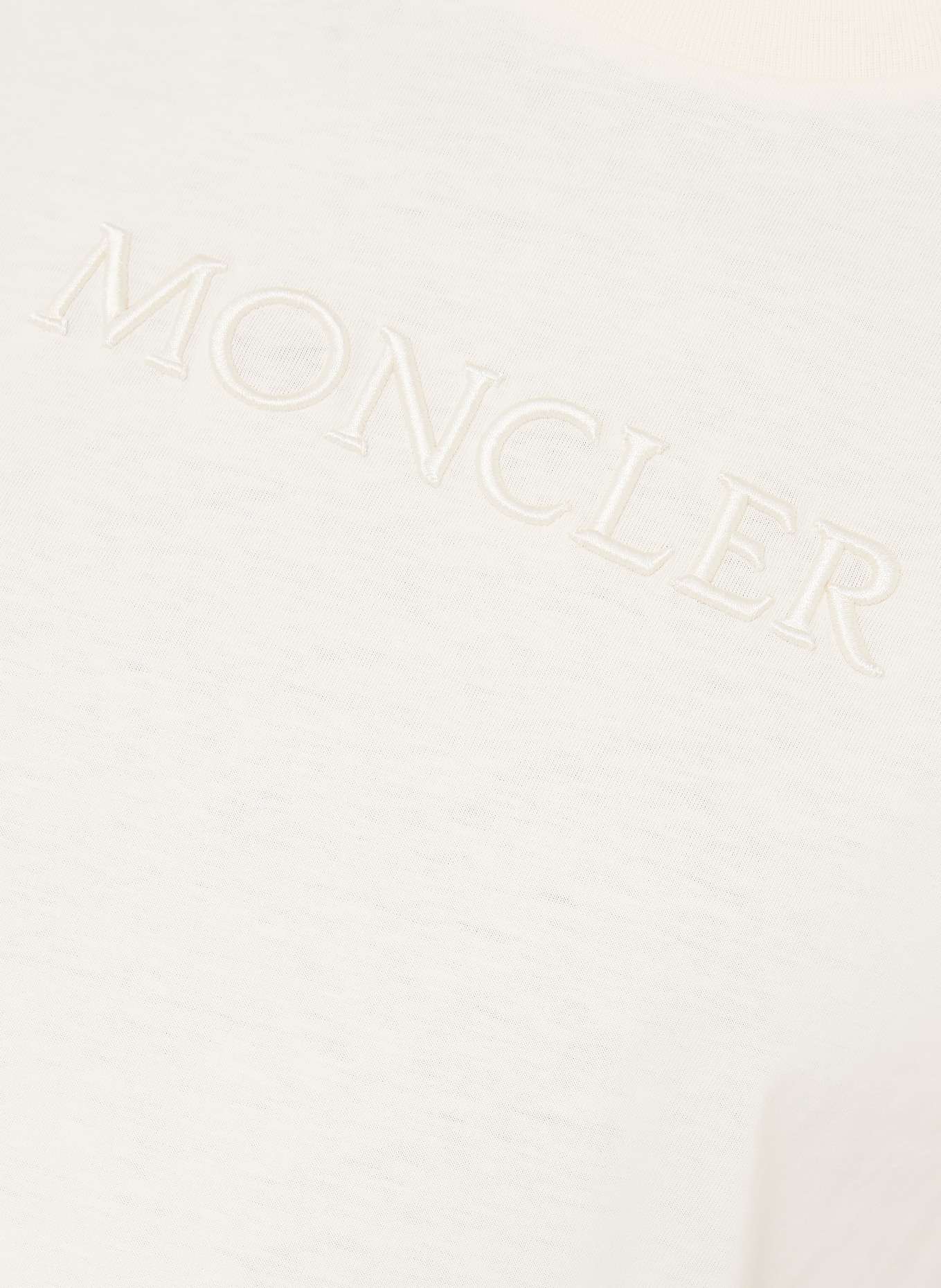 MONCLER T-Shirt: CREME