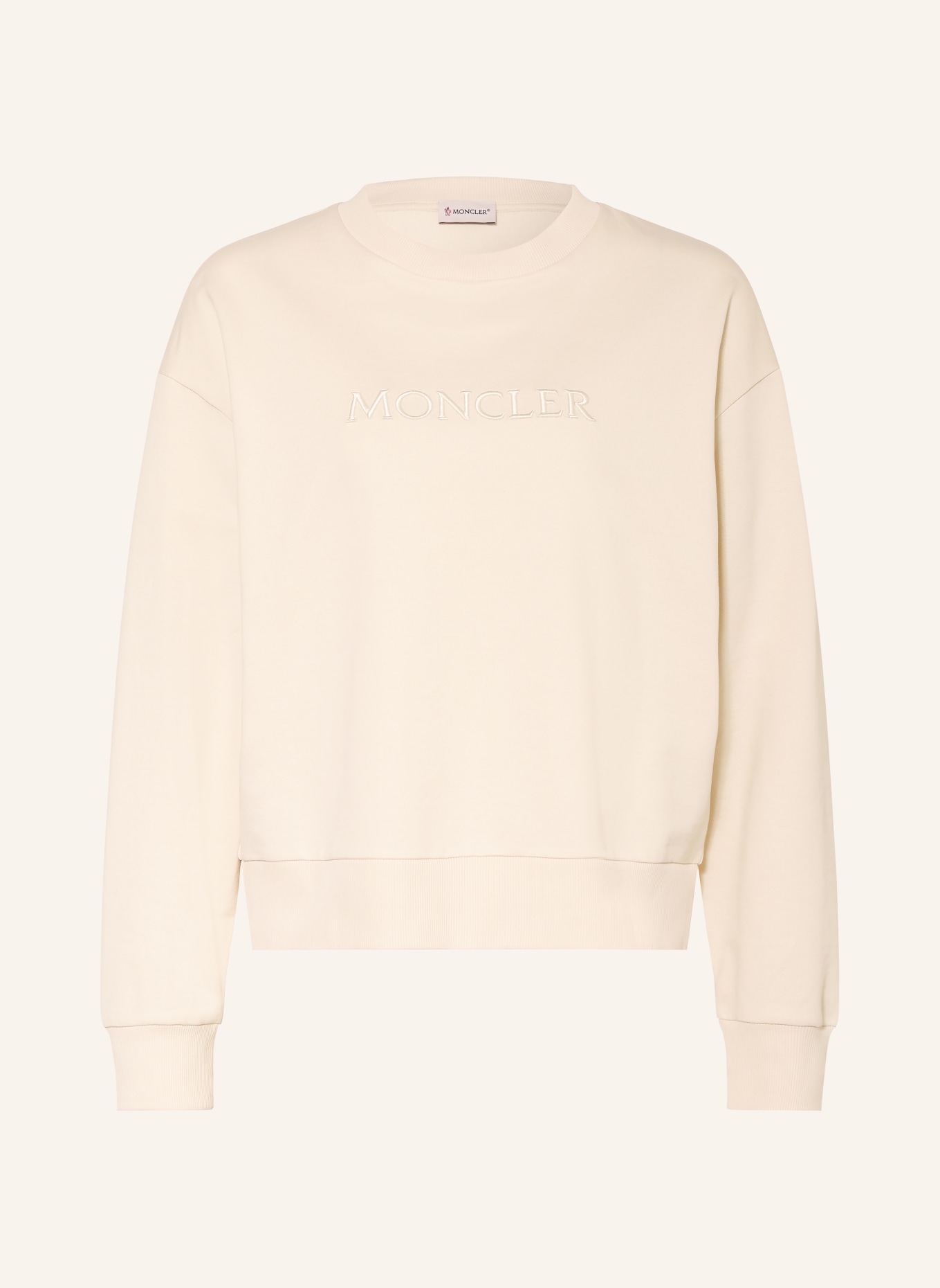 MONCLER sweatshirt: BEIGE