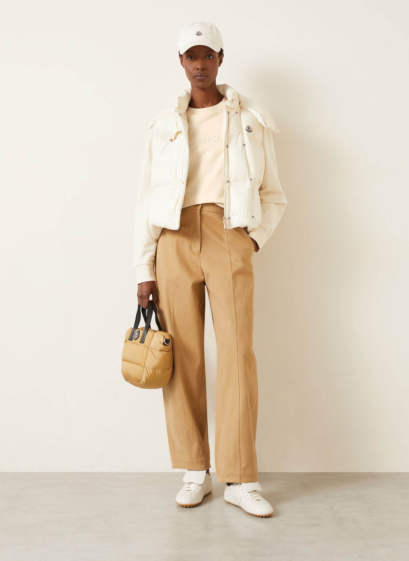 MONCLER sweatshirt: BEIGE