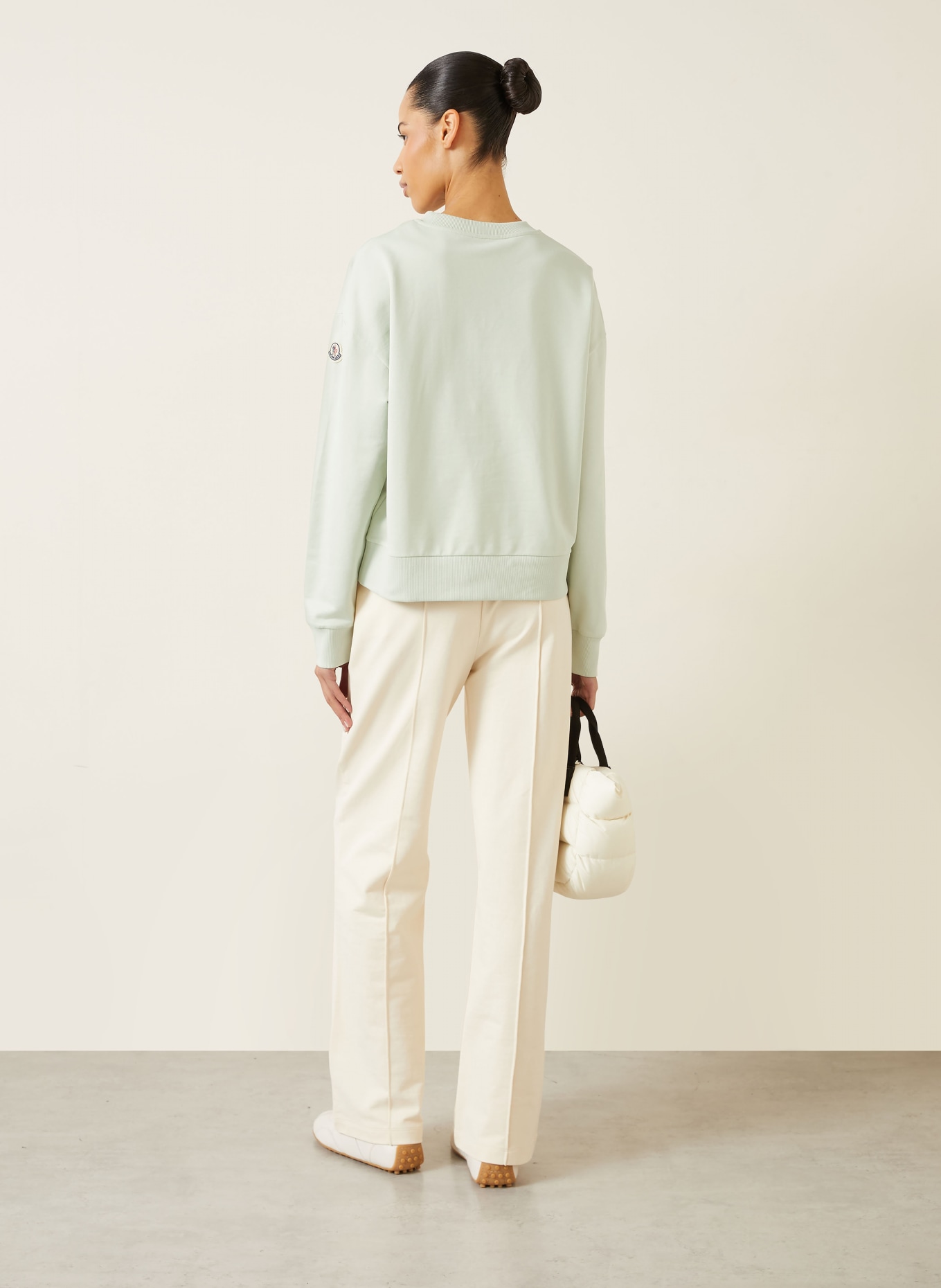 MONCLER mikina: SVĚTLE ZELENÁ