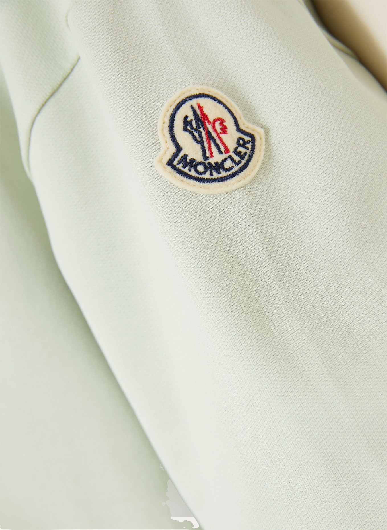 MONCLER mikina: SVĚTLE ZELENÁ