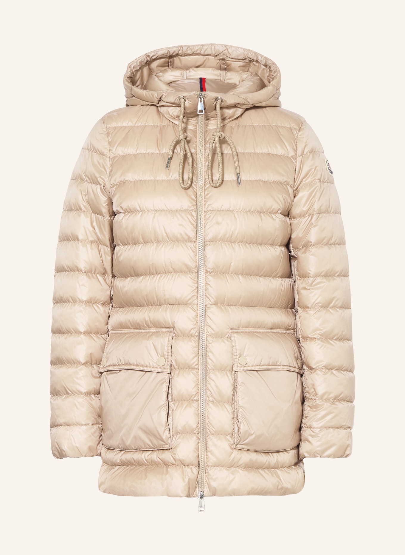 MONCLER Lightweight-Daunenmantel JASMIN: BEIGE