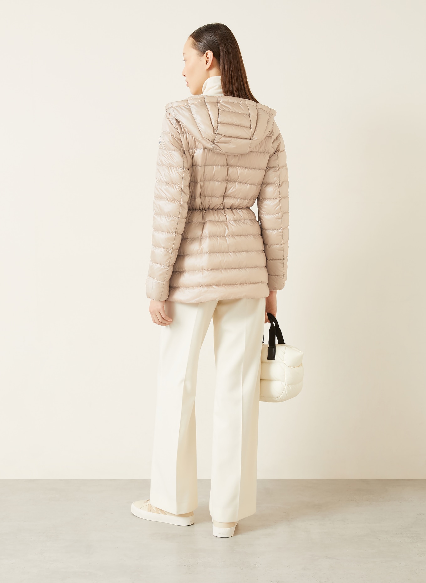 MONCLER Lightweight-Daunenmantel JASMIN: BEIGE