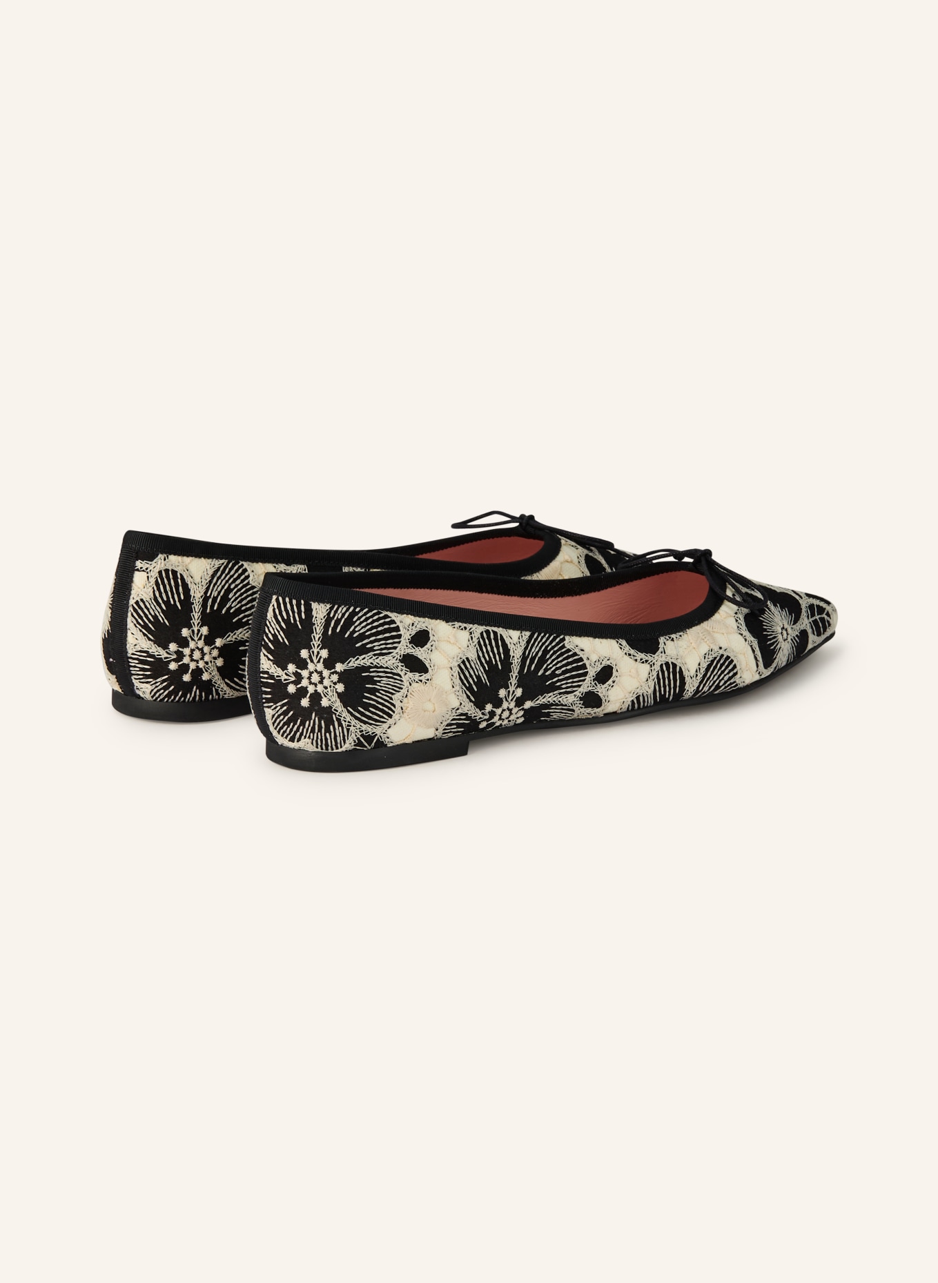 Pretty Ballerinas Ballerina flats FIELD: ECRU / BLACK