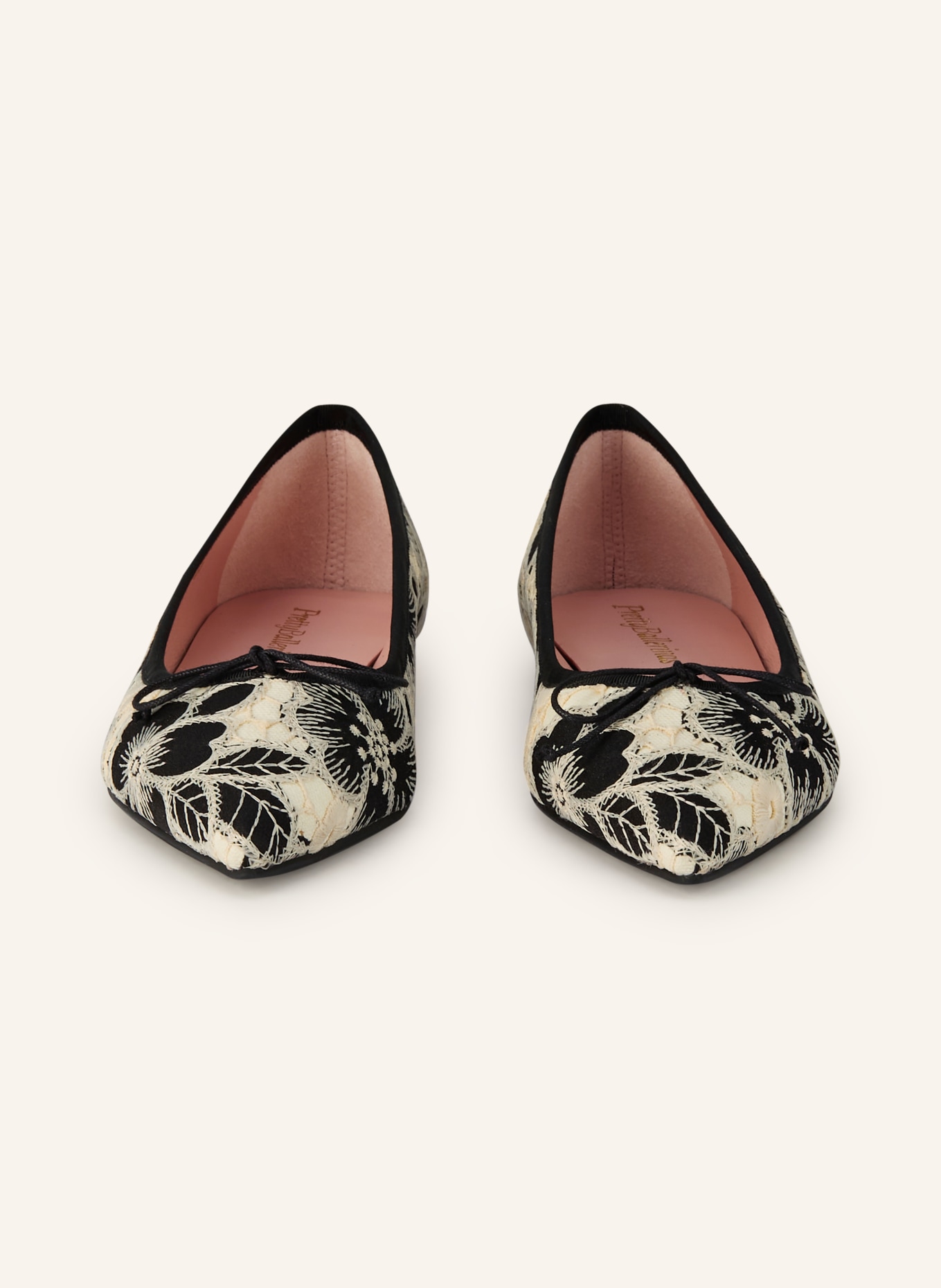Pretty Ballerinas Ballerina flats FIELD: ECRU / BLACK