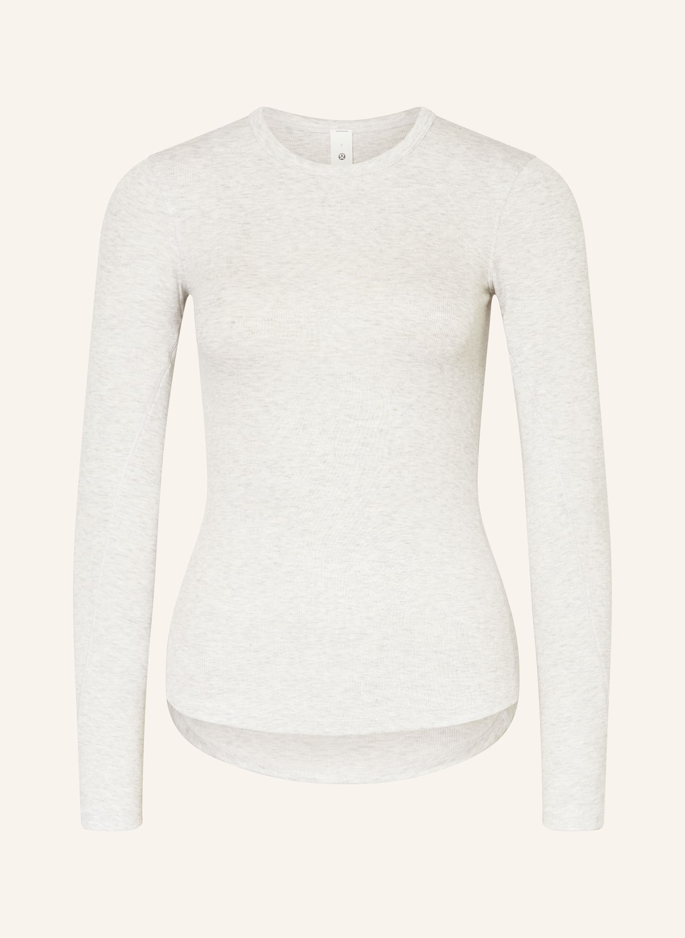 lululemon Long-sleeved HOLD TIGHT: LIGHT GRAY