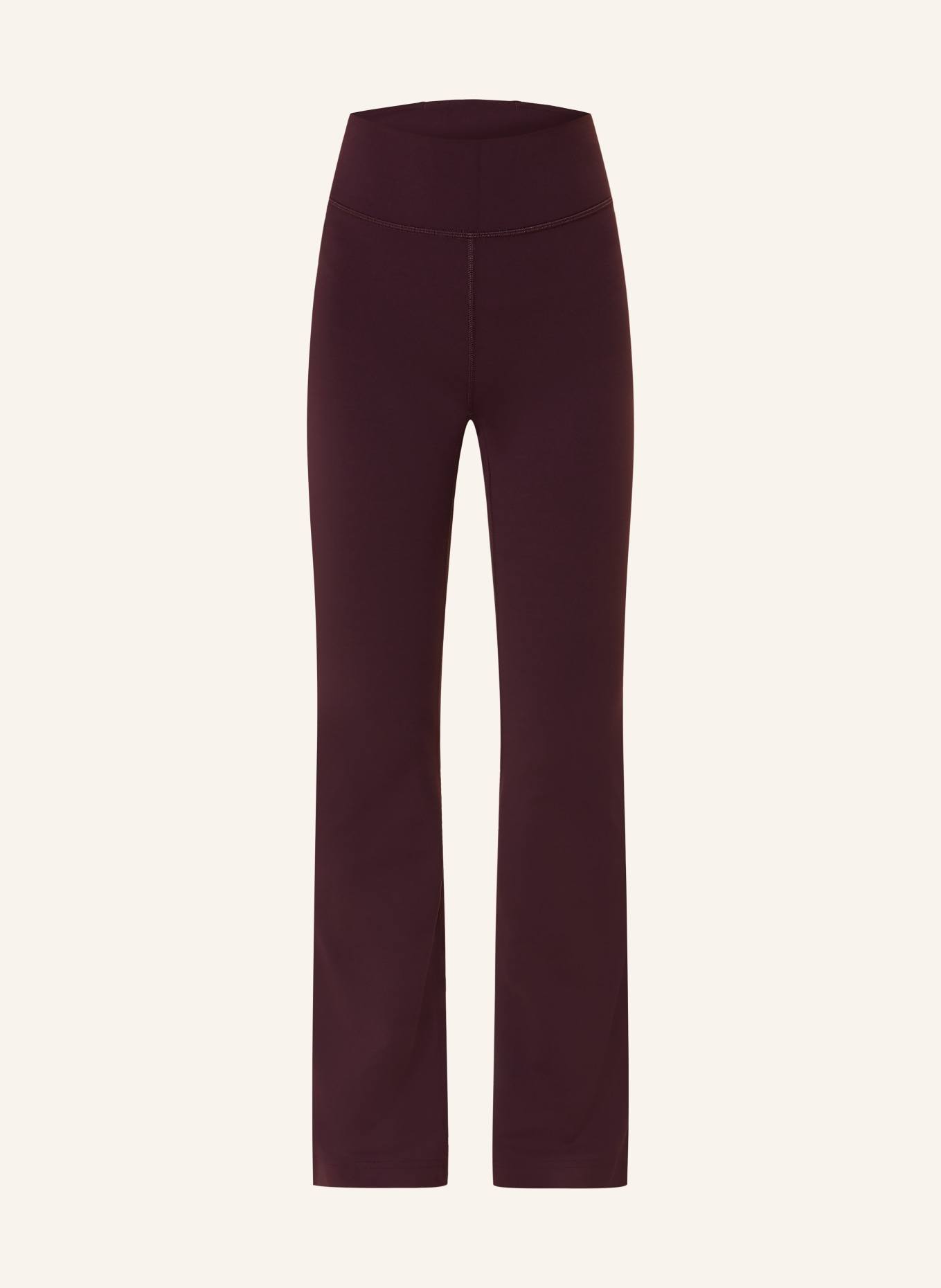 lululemon Punčocháče GROOVE NULU™ HR: TMAVĚ ČERVENÁ