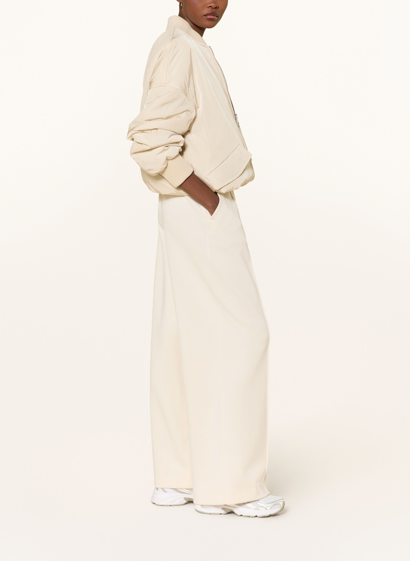 lululemon Tepláky BRUSHED SOFTSTREME HIGH-RISE WIDE-LEG: REŽNÁ