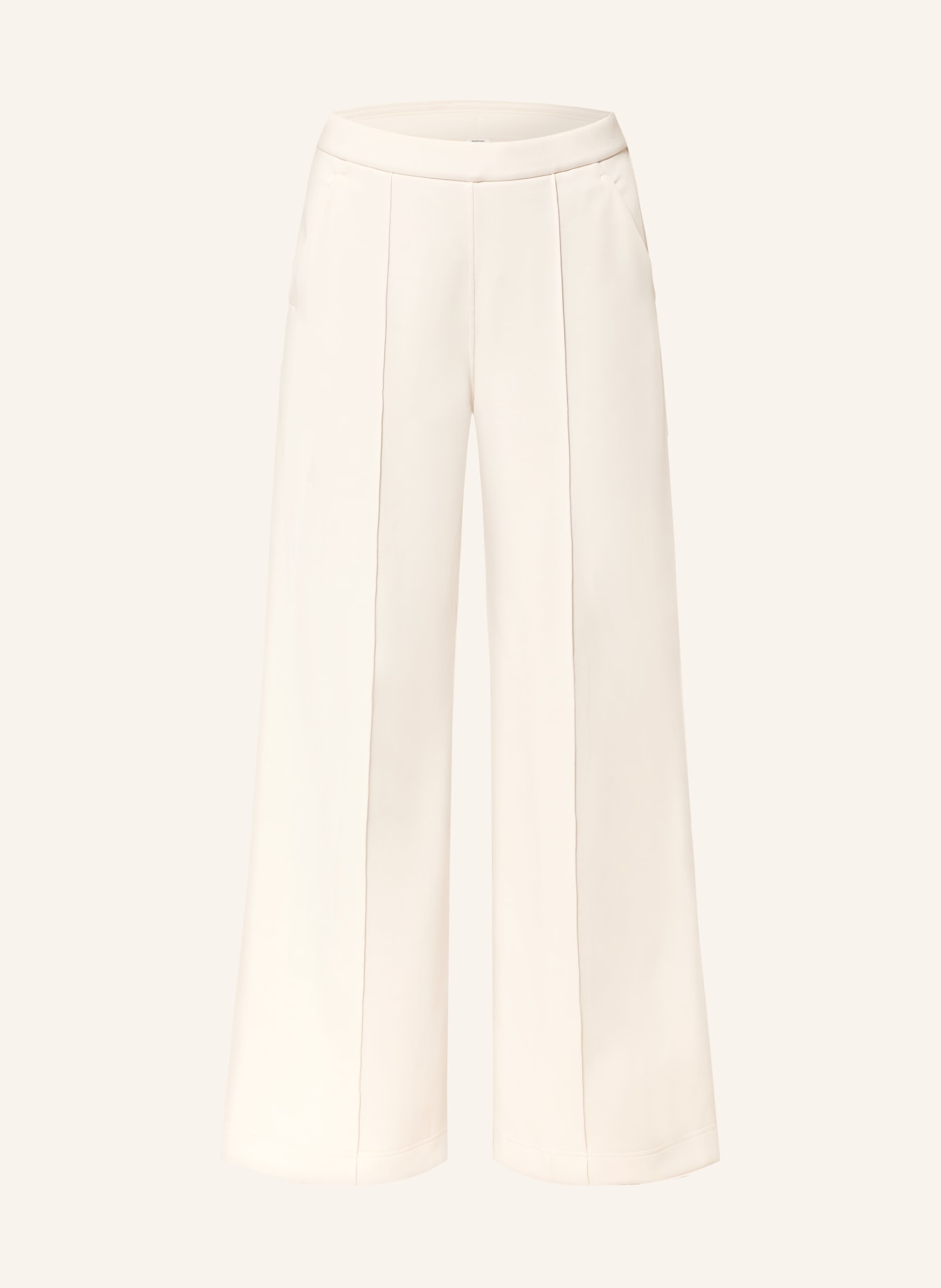 lululemon Sweatpants BRUSHED SOFTSTREME HIGH-RISE WIDE-LEG: CREME