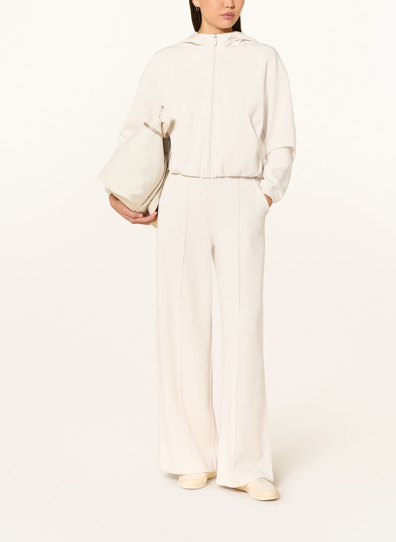 lululemon Sweatpants BRUSHED SOFTSTREME HIGH-RISE WIDE-LEG: CREME