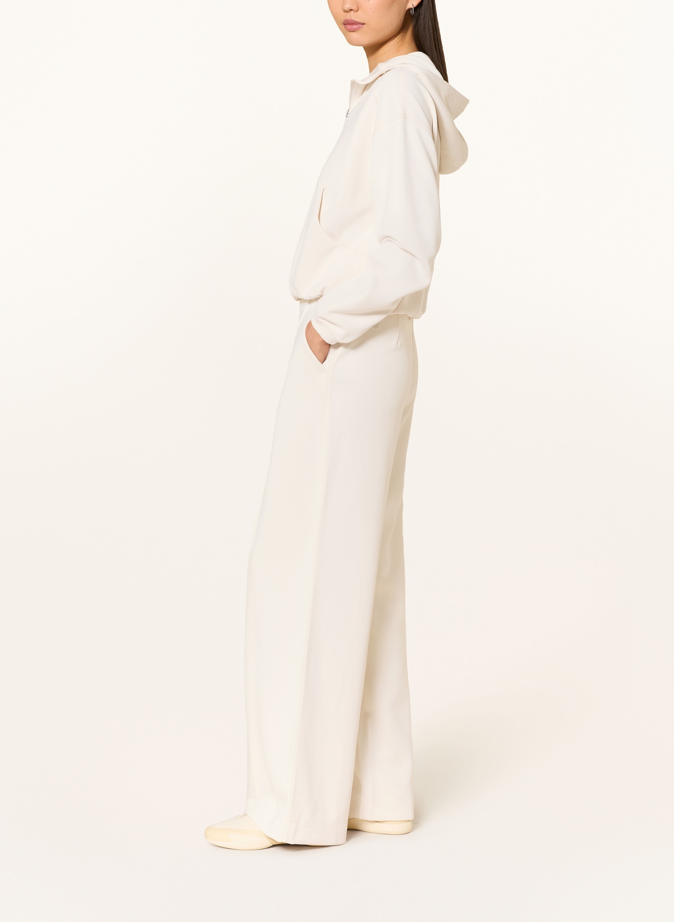 lululemon Sweatpants BRUSHED SOFTSTREME HIGH-RISE WIDE-LEG: CREME