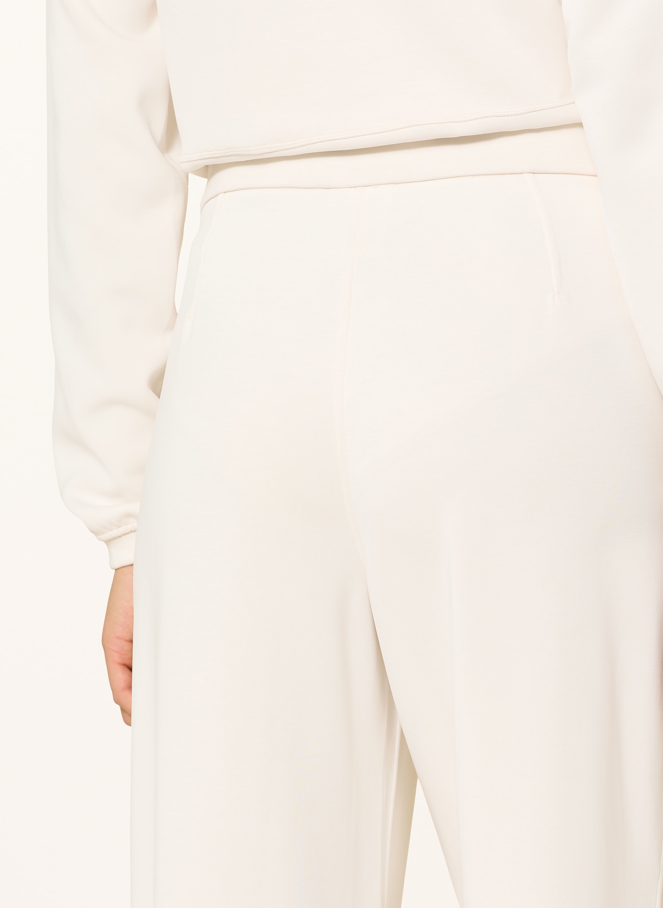 lululemon Sweatpants BRUSHED SOFTSTREME HIGH-RISE WIDE-LEG: CREME