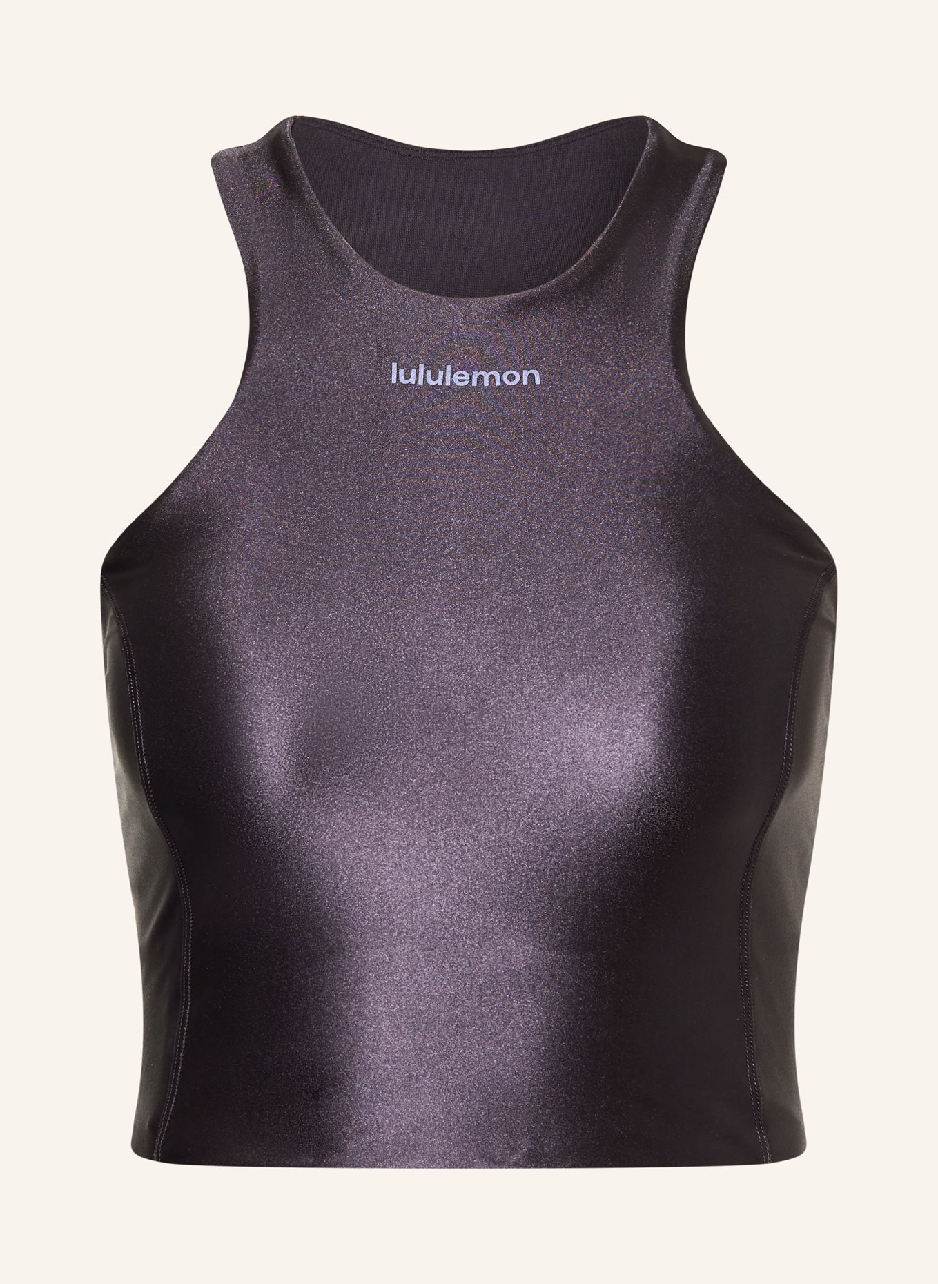 lululemon Running top SATIN SHINE: DARK PURPLE
