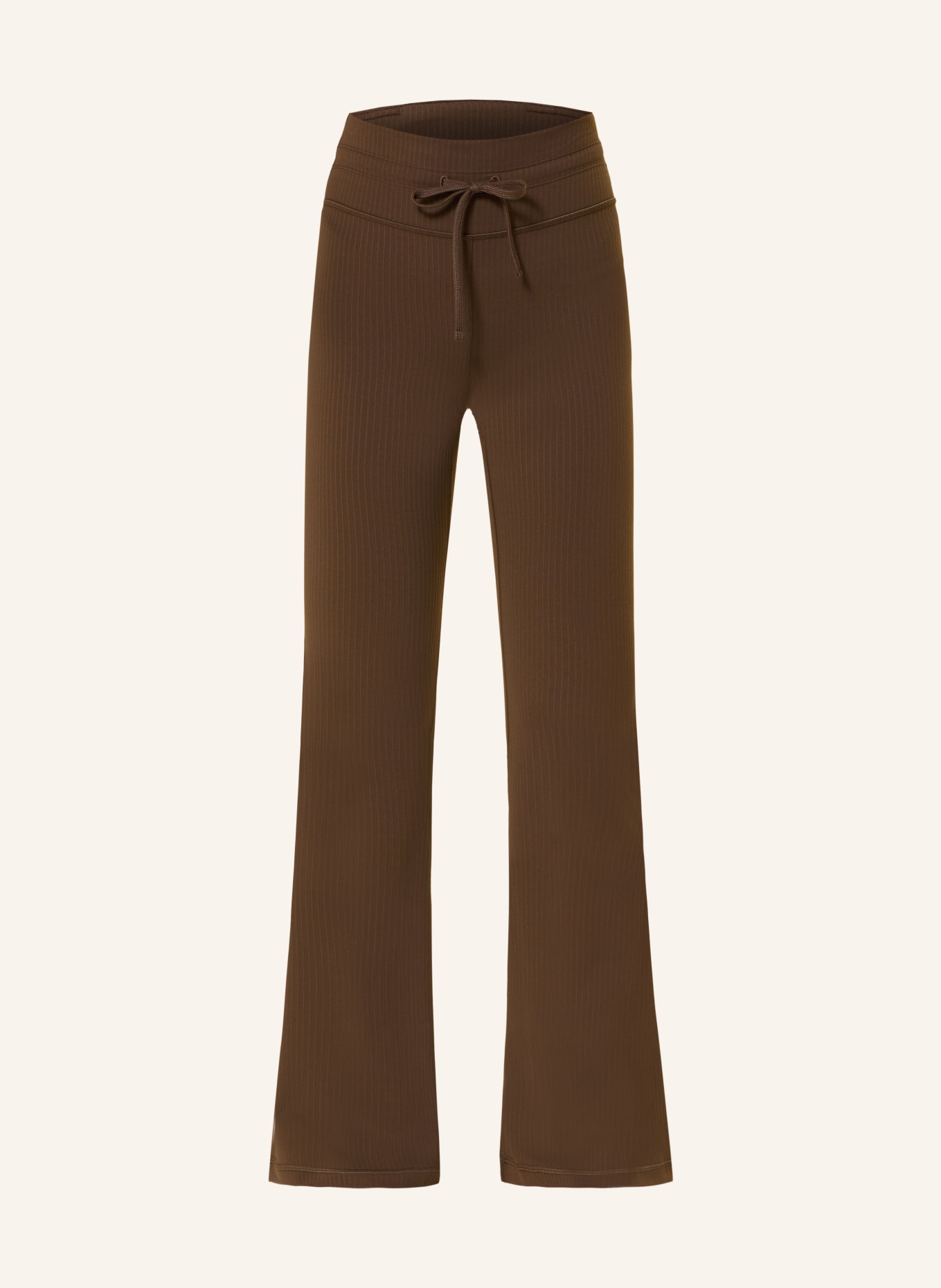 lululemon Rajstopy GROOVE ULTRA: BRĄZOWY