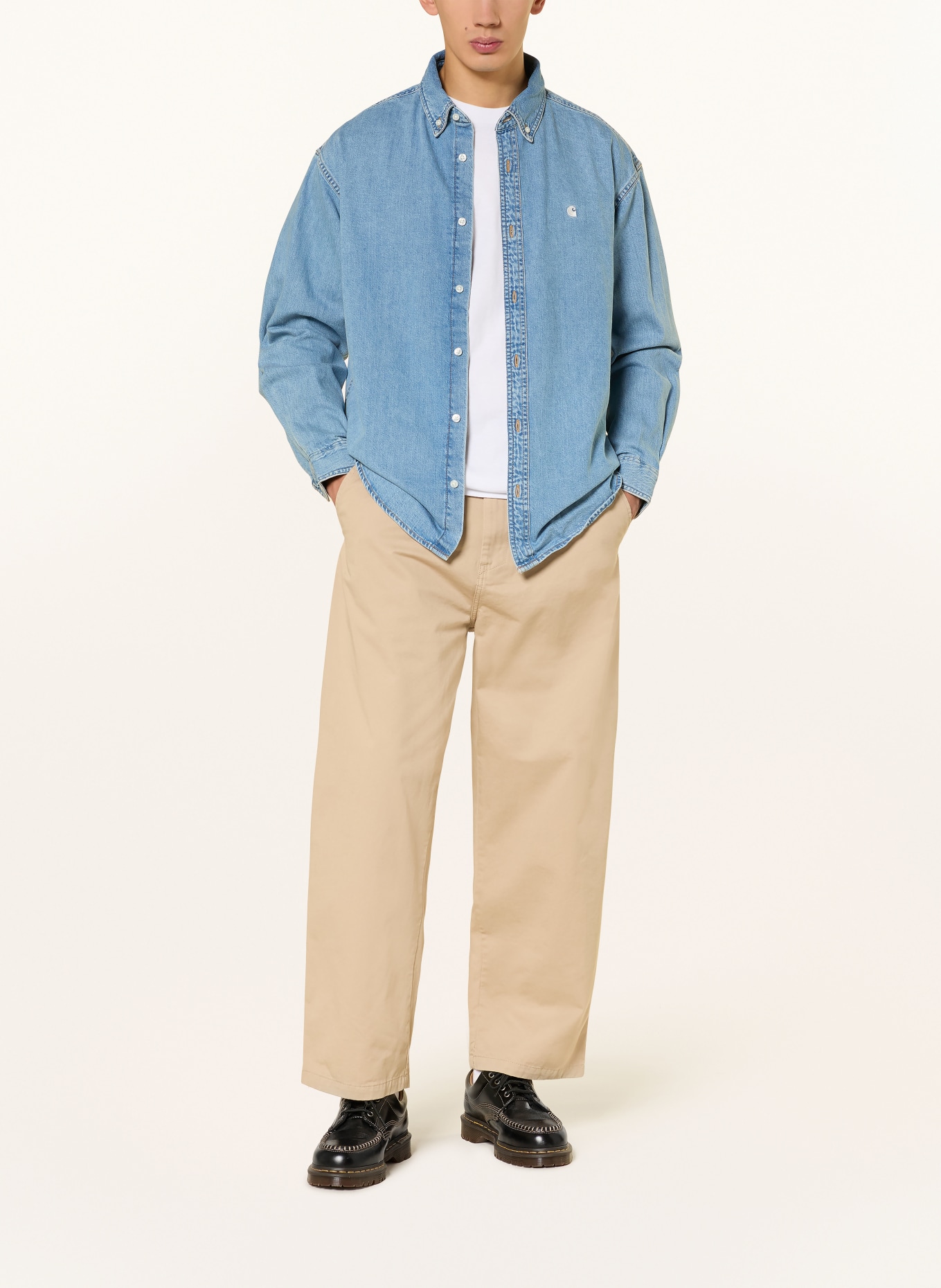 carhartt WIP Chino BRAD Relaxed Straight Fit: VELBLOUDÍ
