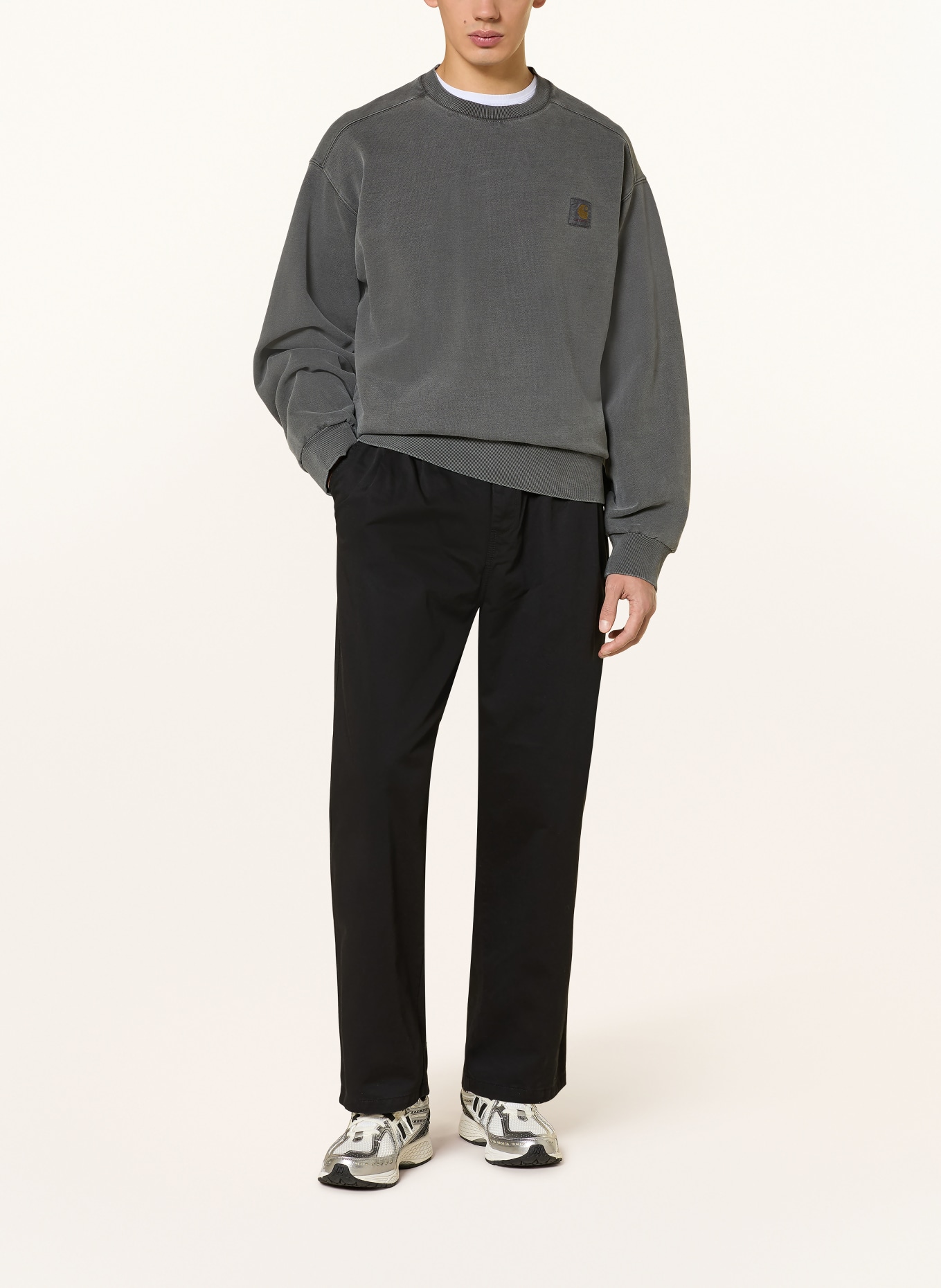 carhartt WIP Jeans MARV PANT Loose Tapered Fit: SCHWARZ