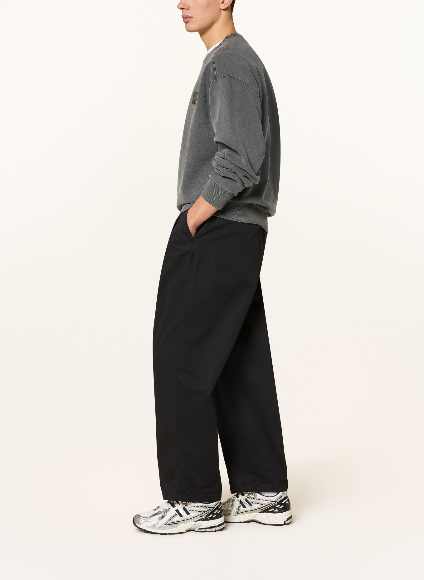 carhartt WIP Jeans MARV PANT Loose Tapered Fit: SCHWARZ